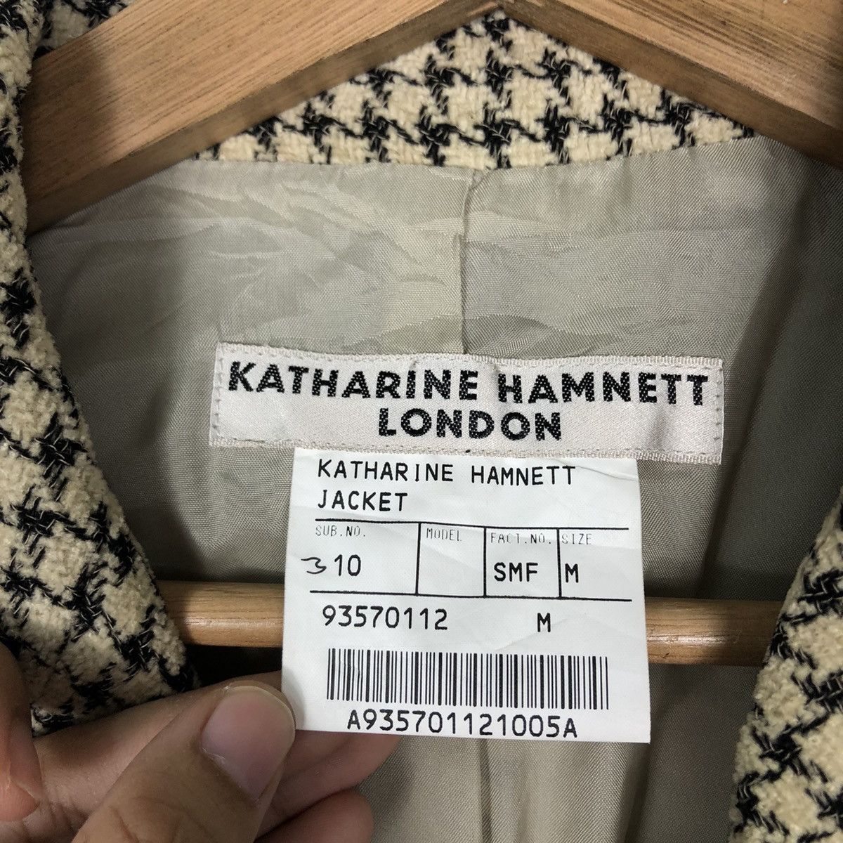 Japanese Brand 🔥90’s Double Breast Chore Jacket Tartan Design Size US M / EU 48-50 / 2 - 13 Thumbnail