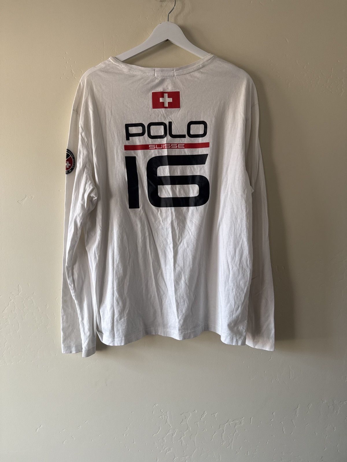 Polo Ralph Lauren Polo Ralph Lauren Suisse Switzerland Long Sleeve Size US M / EU 48-50 / 2 - 2 Thumbnail
