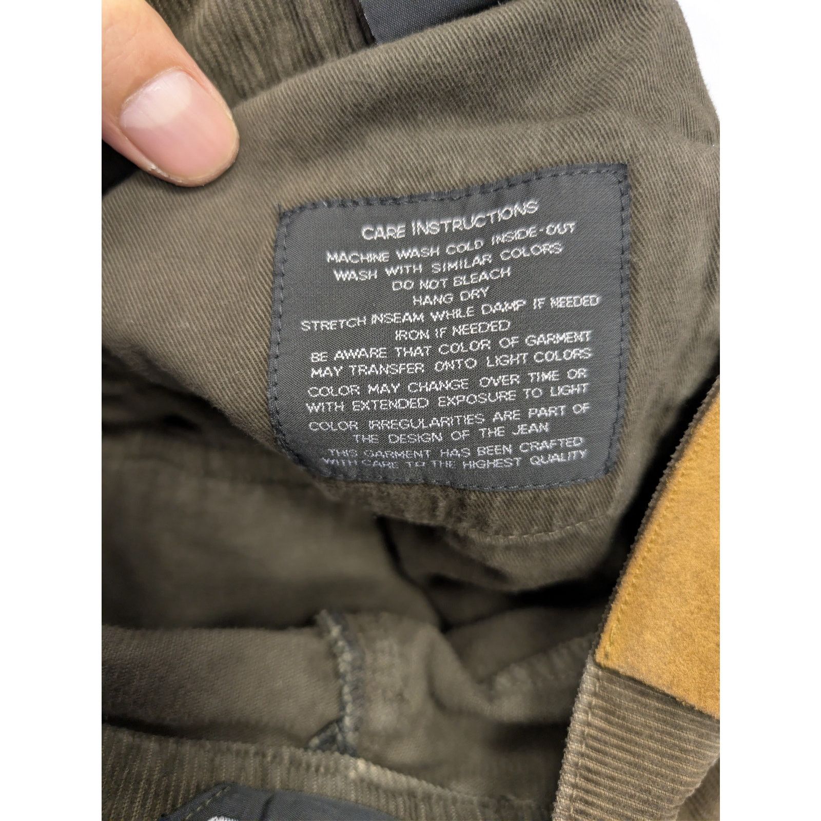 Tom Ford o1rshd1 CC20 slim-fit selvedge denim jeans in a brown/taupe Size US 33 - 18 Thumbnail