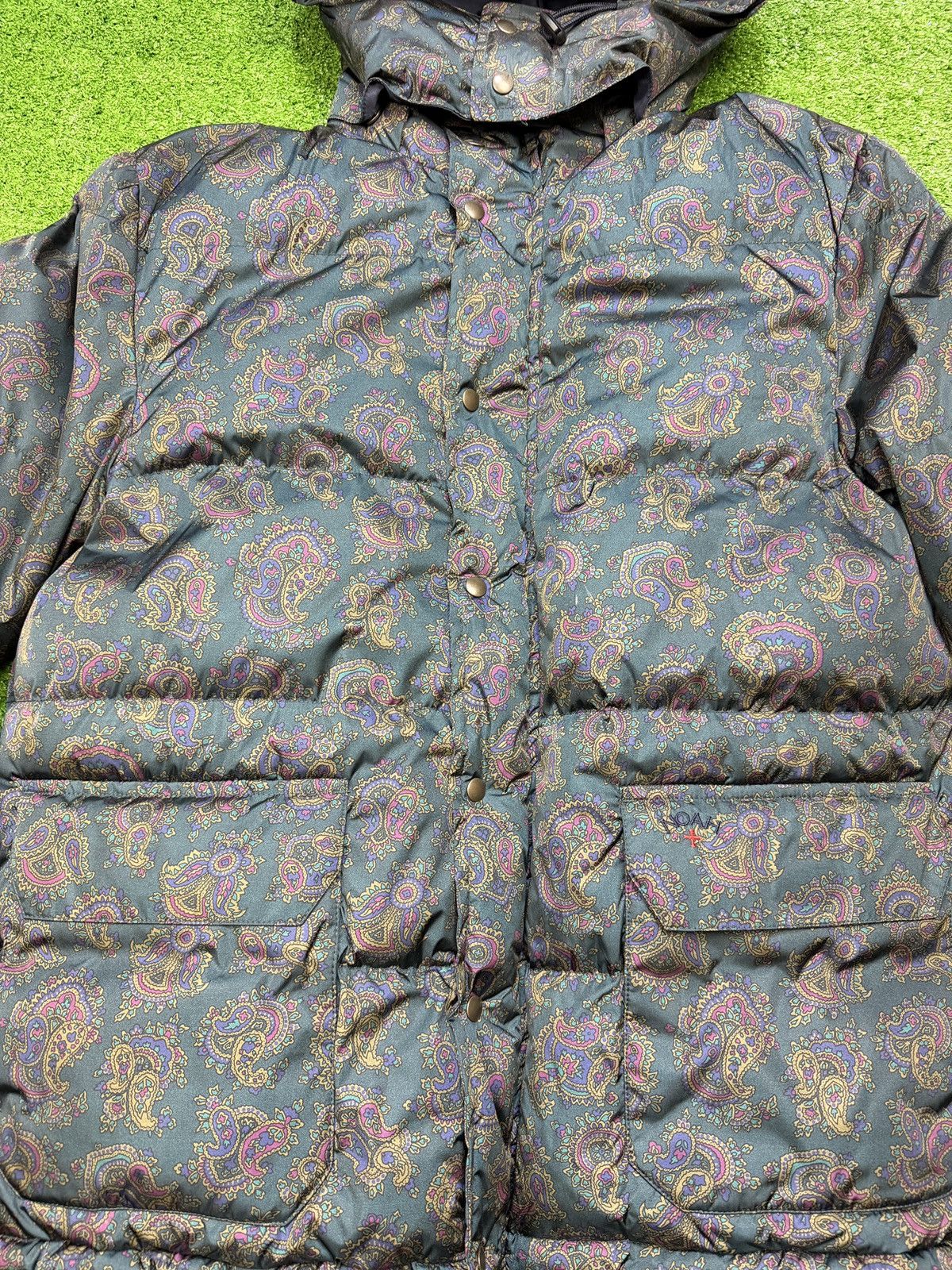 Noah Noah Paisley Cashball Puffer Jacket Size US XL / EU 56 / 4 - 2 Thumbnail