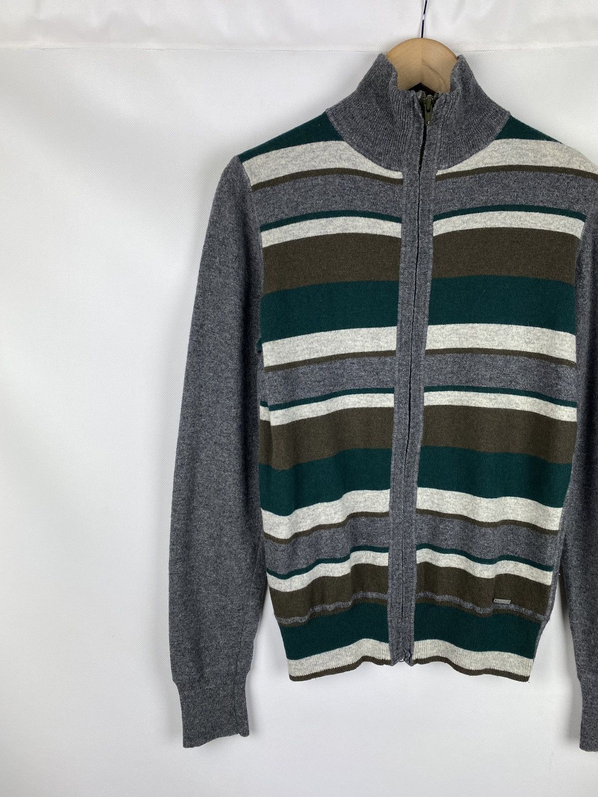 Diesel Diesel men’s wool full zip sweater size M Size US M / EU 48-50 / 2 - 2 Thumbnail