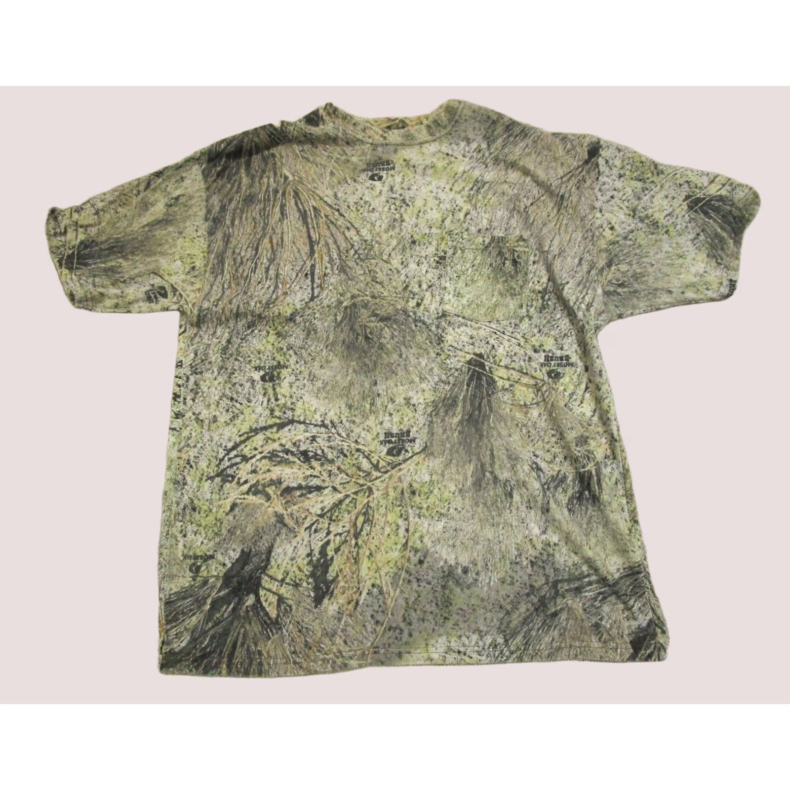 Vintage Mossy Oak Shirt Mens Large Green Brush Camouflage Camo Short Sleeve Casual Vintage Size US L / EU 52-54 / 3 - 1 Thumbnail