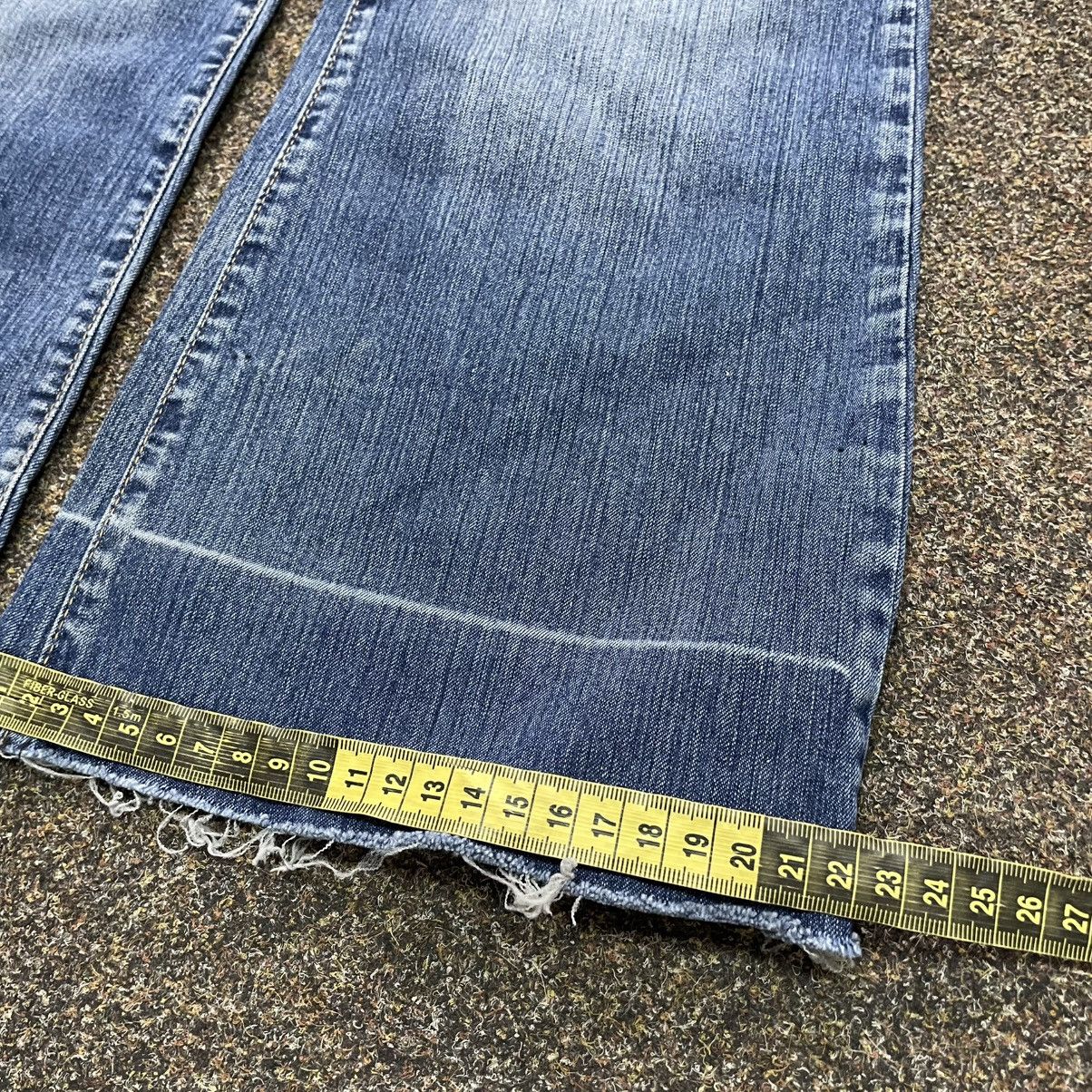 Vintage vintage pants bootcut jeans multi Y2K flared fade Size 32" / US 10 / IT 46 - 8 Thumbnail