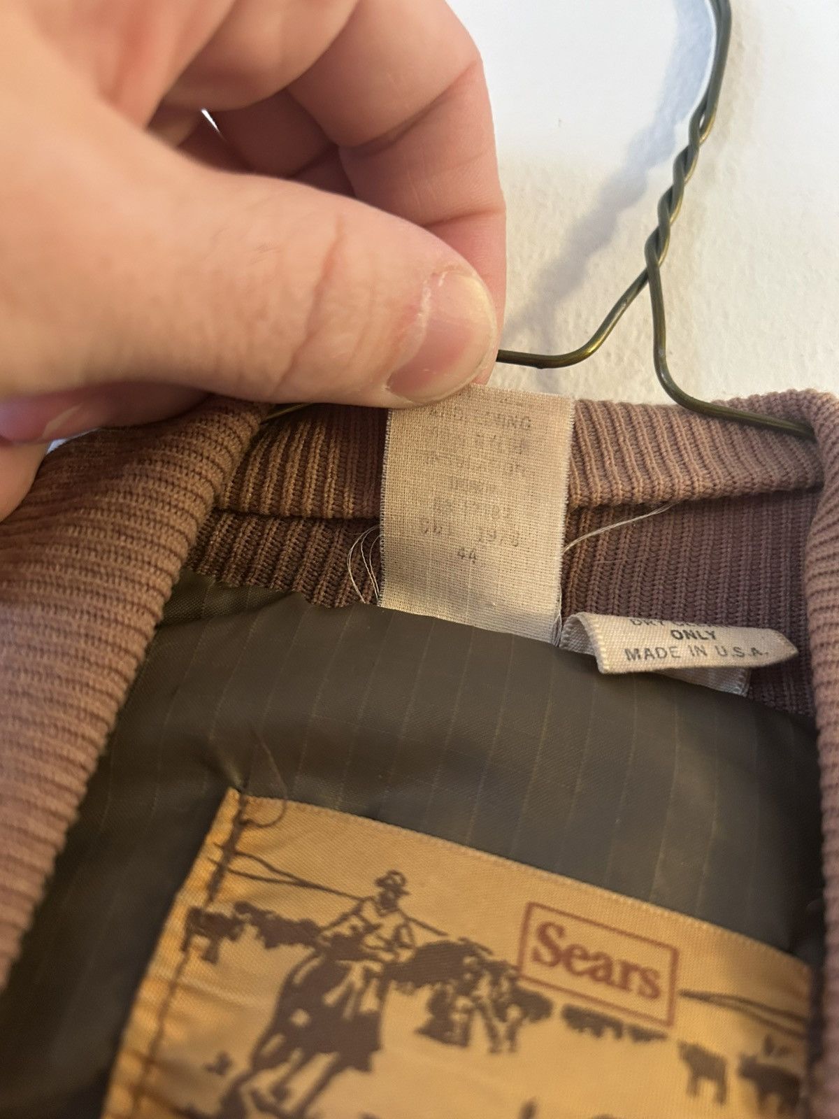 Sears 1970’s Sears Western Wear DOWN JACKET C&C ZIPPER MIUSA 44 Size US S / EU 44-46 / 1 - 4 Thumbnail