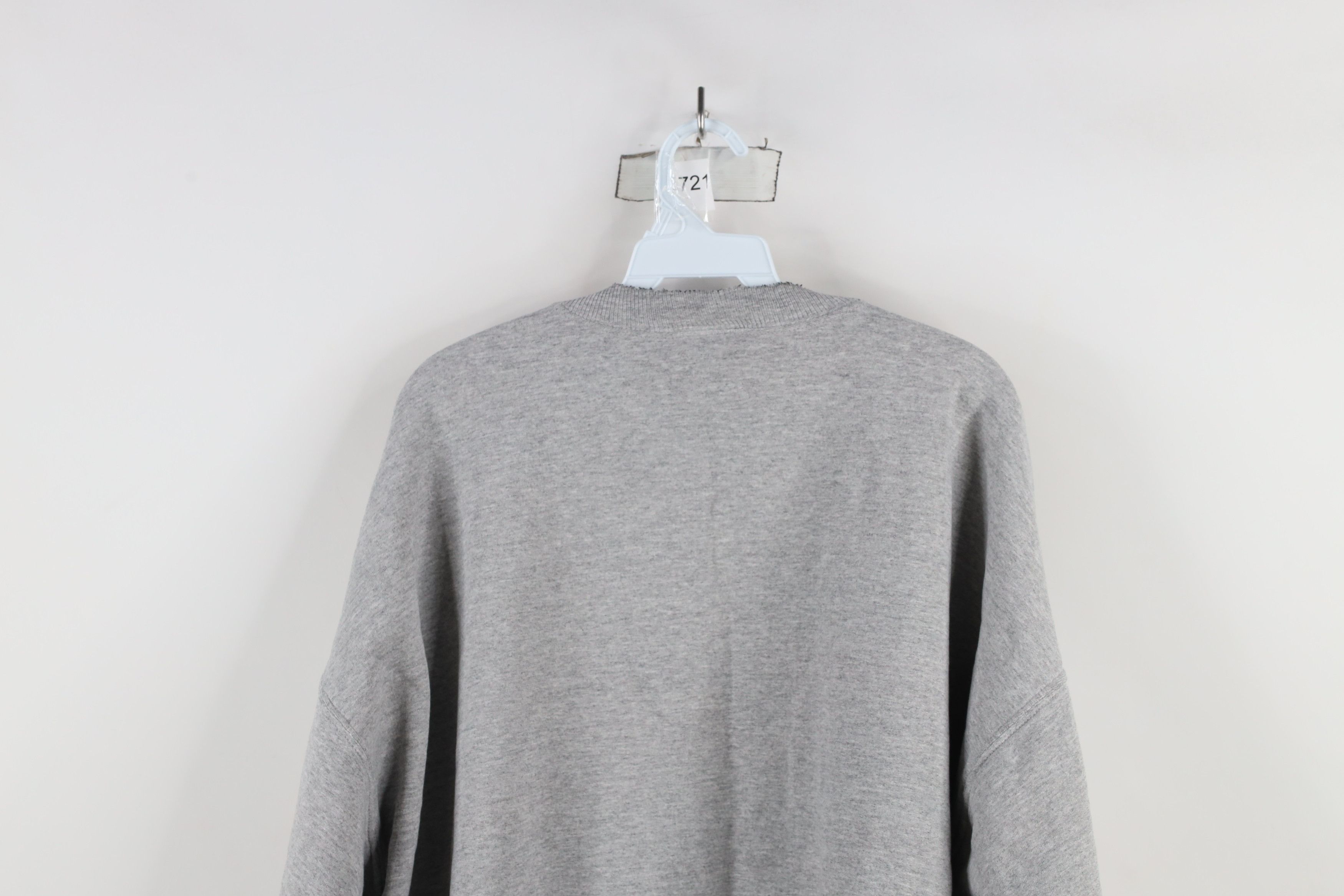 Vintage Vintage 90s Spell Out University of Vermont Sweatshirt Gray Size US XXL / EU 58 / 5 - 15 Thumbnail