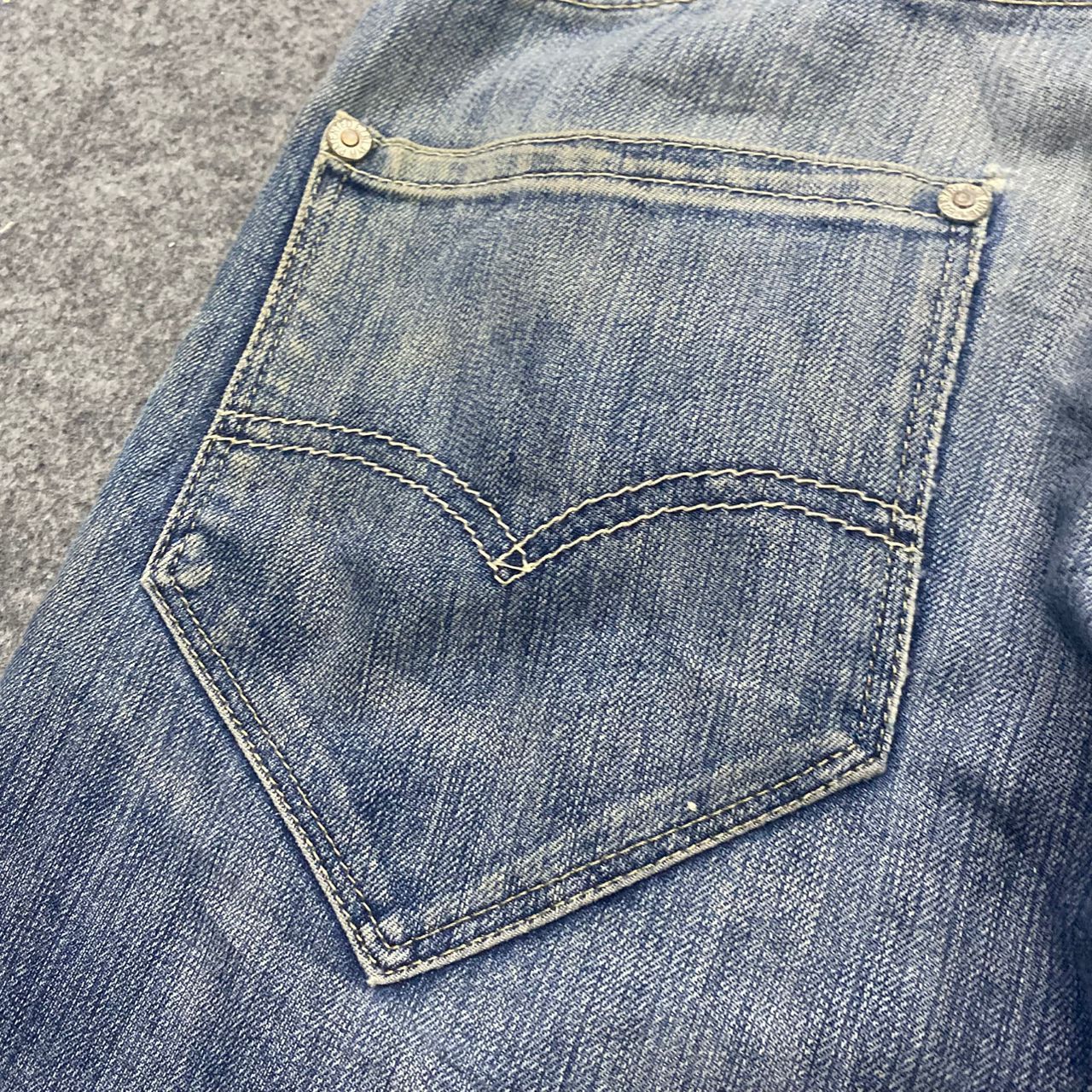 Levi's 💥Best Offer💥Vintage Levis 504 Distressed Denim Size US 34 / EU 50 - 15 Thumbnail