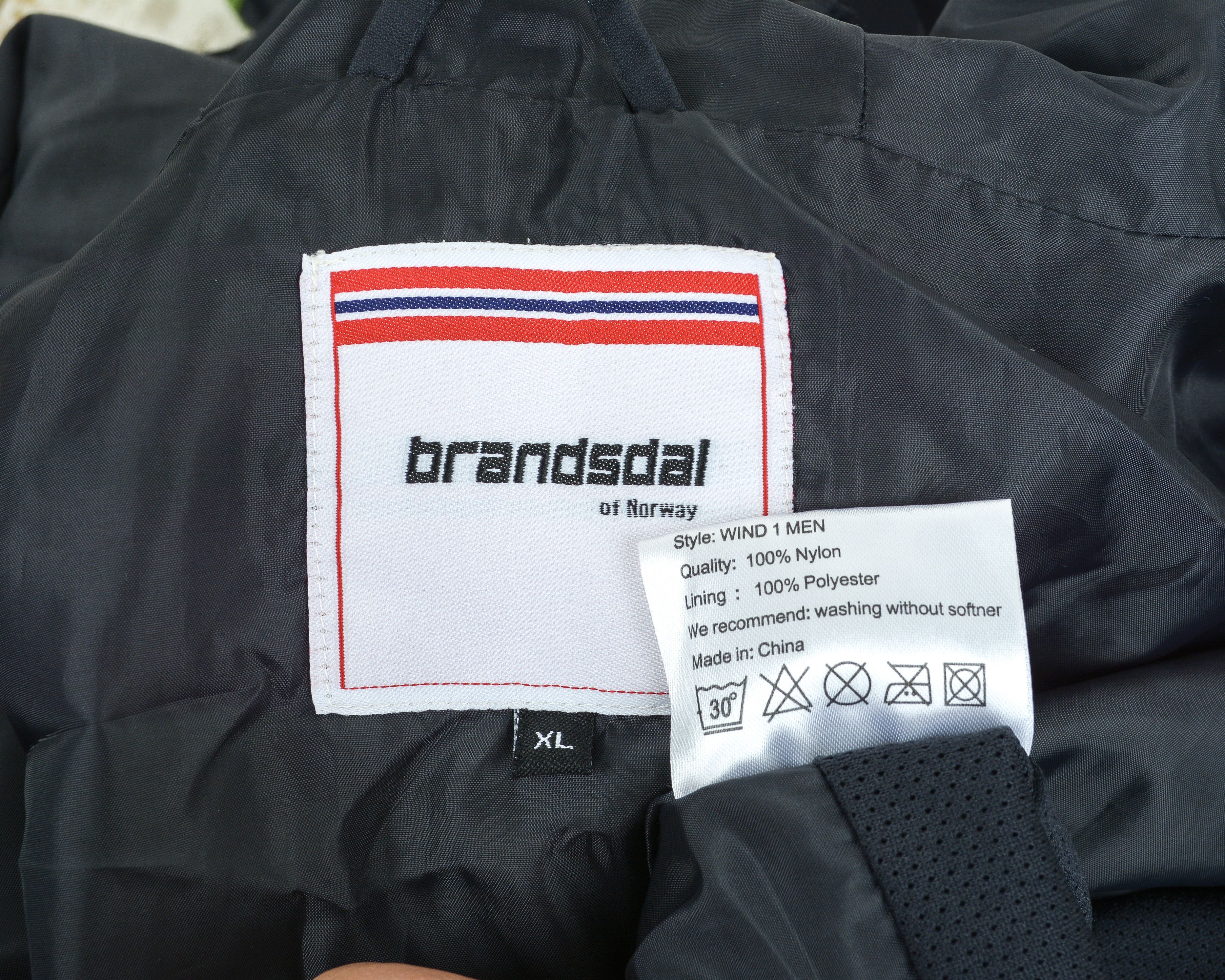 Other BRANDSDAL of Norway Wind 1 Men XL Windbreaker Jacket Coat Size US XL / EU 56 / 4 - 6 Thumbnail