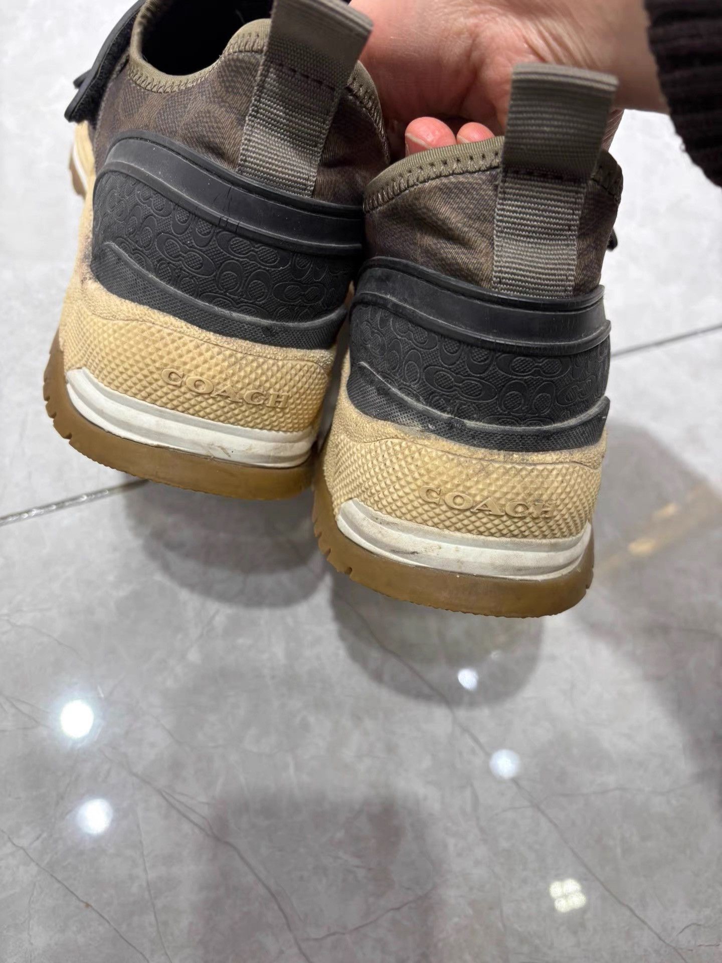 Coach Coach Classic Monogram Men's Shoes K29 Size US 10 / EU 43 - 3 Thumbnail