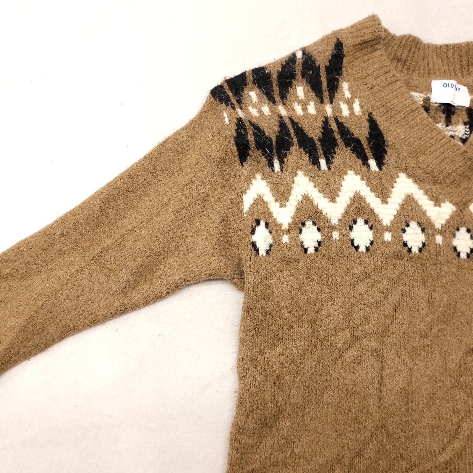Old Navy Old Navy Long Sleeve Cotton Sweater Womens Size Small Brown Size S / US 4 / IT 40 - 4 Thumbnail