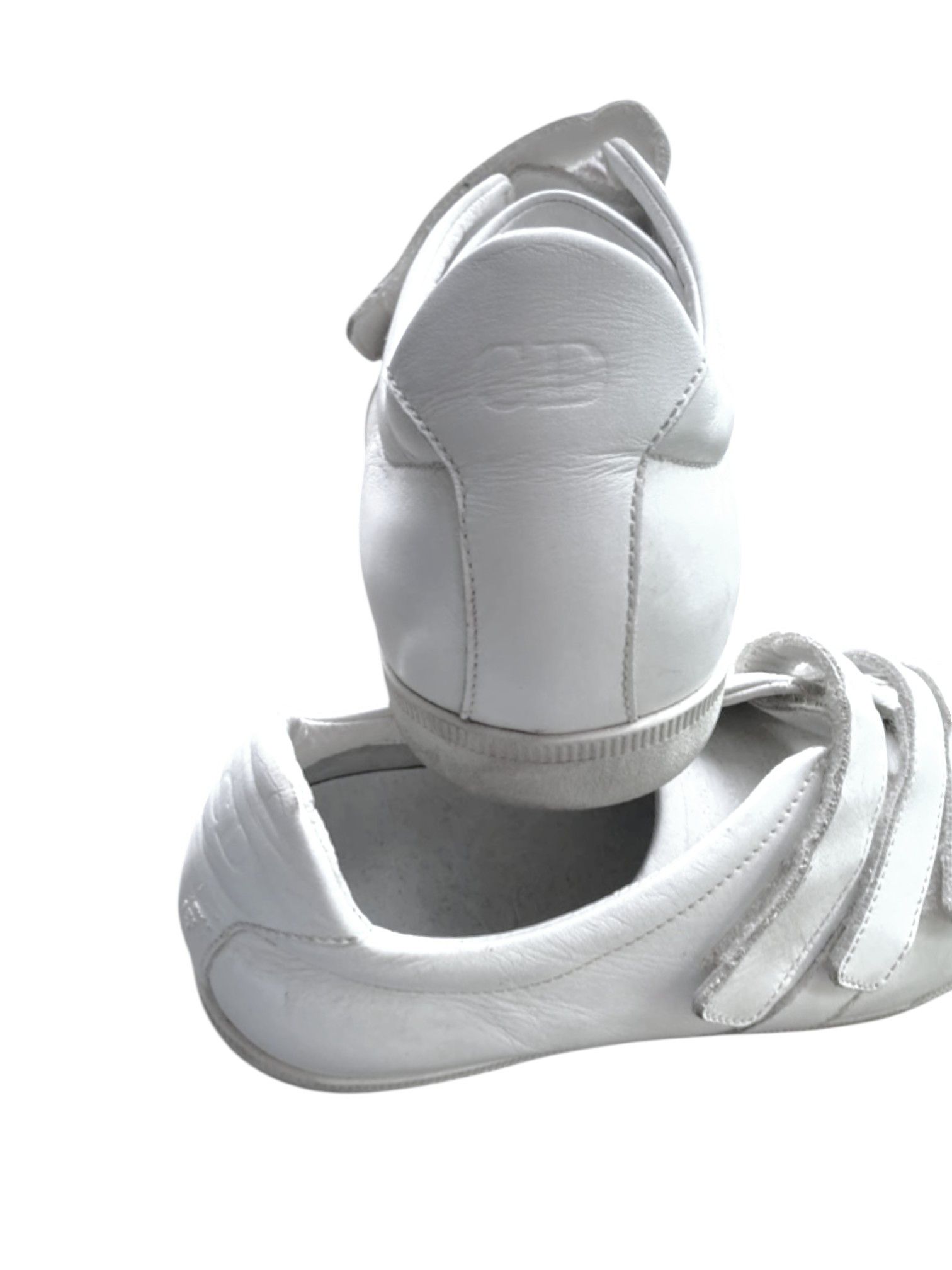 Dior 2007 Dior Homme White Velcro Strap Sneakers by Hedi Slimane Size US 8 / EU 41 - 6 Thumbnail
