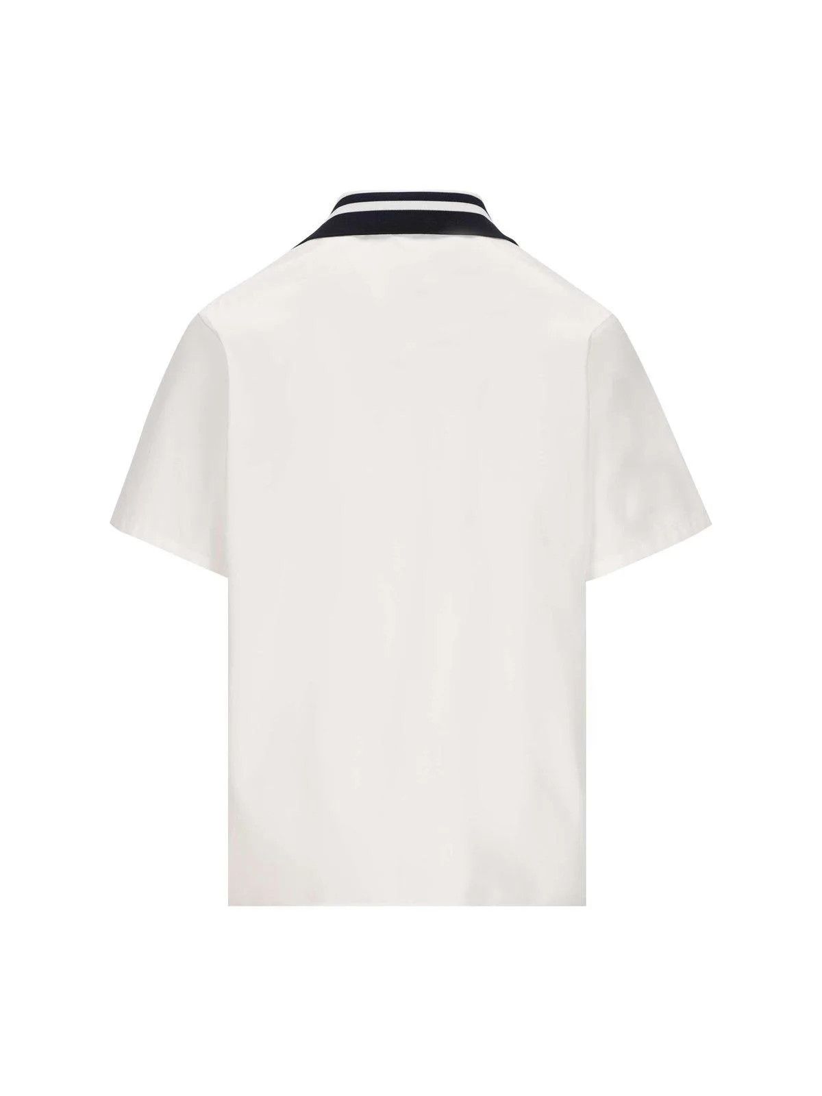 Valentino o1y0525 Patterned Logo Shirt in White Size US M / EU 48-50 / 2 - 2 Thumbnail