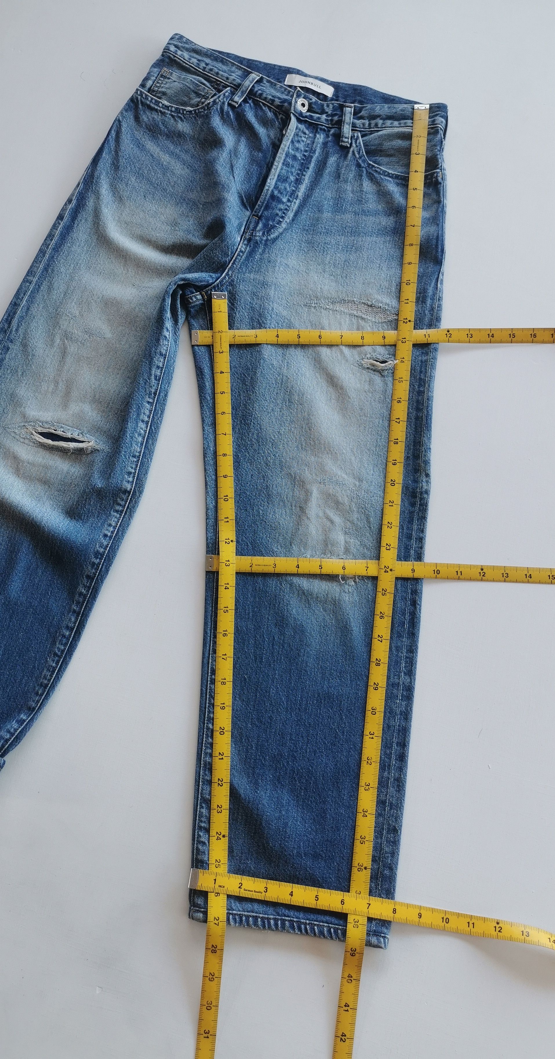 Johnbull Johnbull Selvedge Boro Jeans 30x27 Size US 30 / EU 46 - 7 Thumbnail