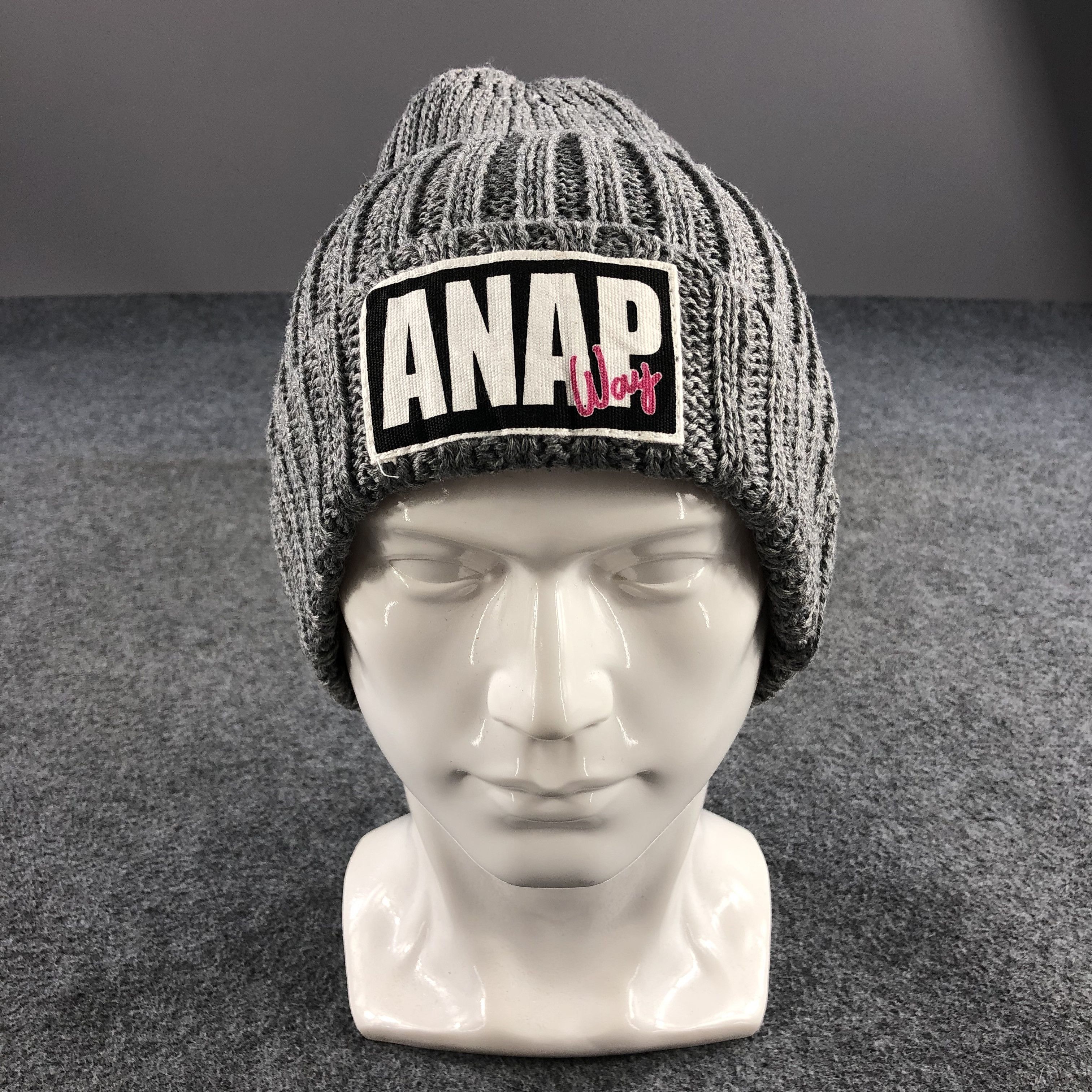 Japanese Brand ANAP Way Pleated Fisherman Beanie Snowcap Snow Hat B396 Size ONE SIZE - 1 Thumbnail