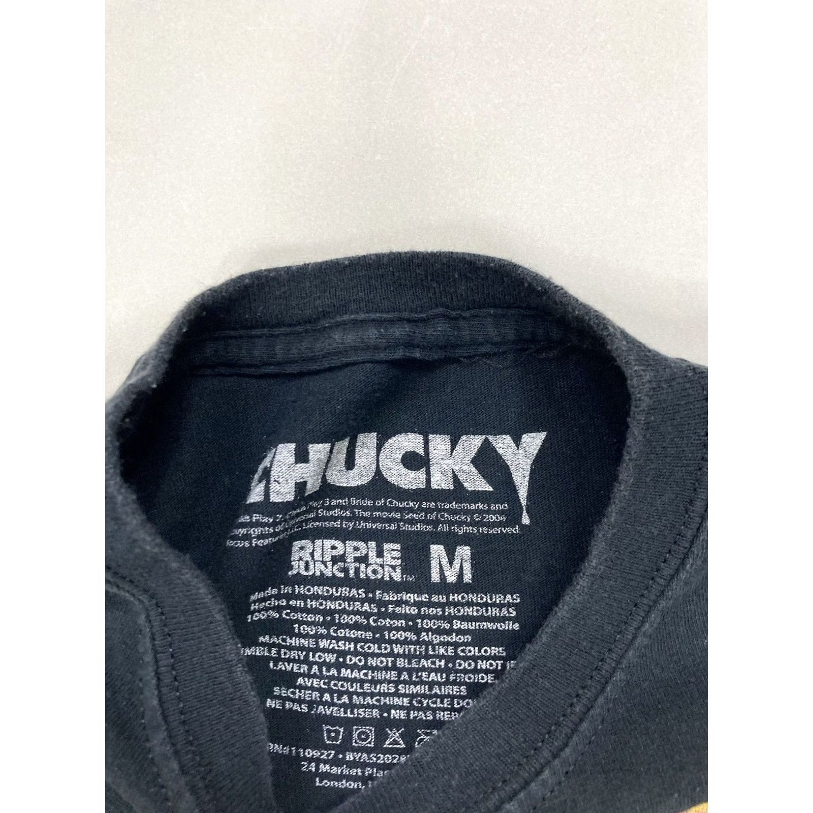 Ripple Junction Chucky No More Mr Good Guy Graphic T-shirt Men Medium Black Short Sleeve Movie Size US M / EU 48-50 / 2 - 4 Thumbnail