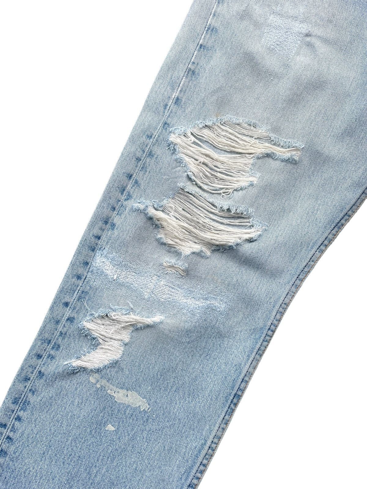Levi's Vintage 1997 Levis 501 e Distresed Denim Size US 35 - 4 Thumbnail