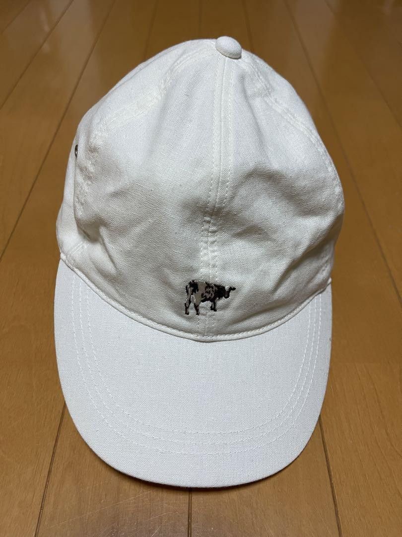image of Undercover Pink Floyd Linen Cap in White, Men's
