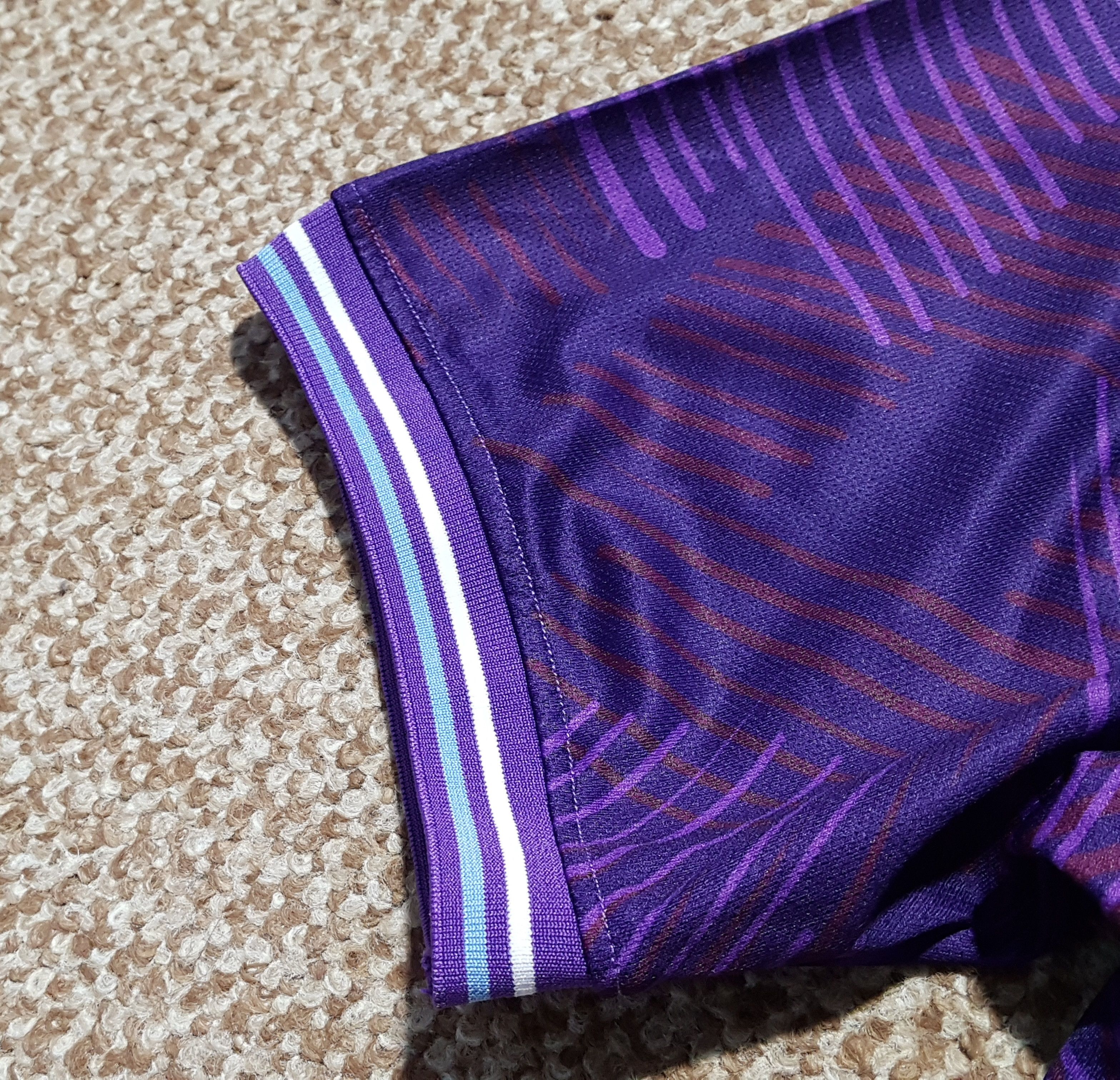 Lotto Fiorentina 1992/1993 Retro Vintage 7UP Soccer Jersey L