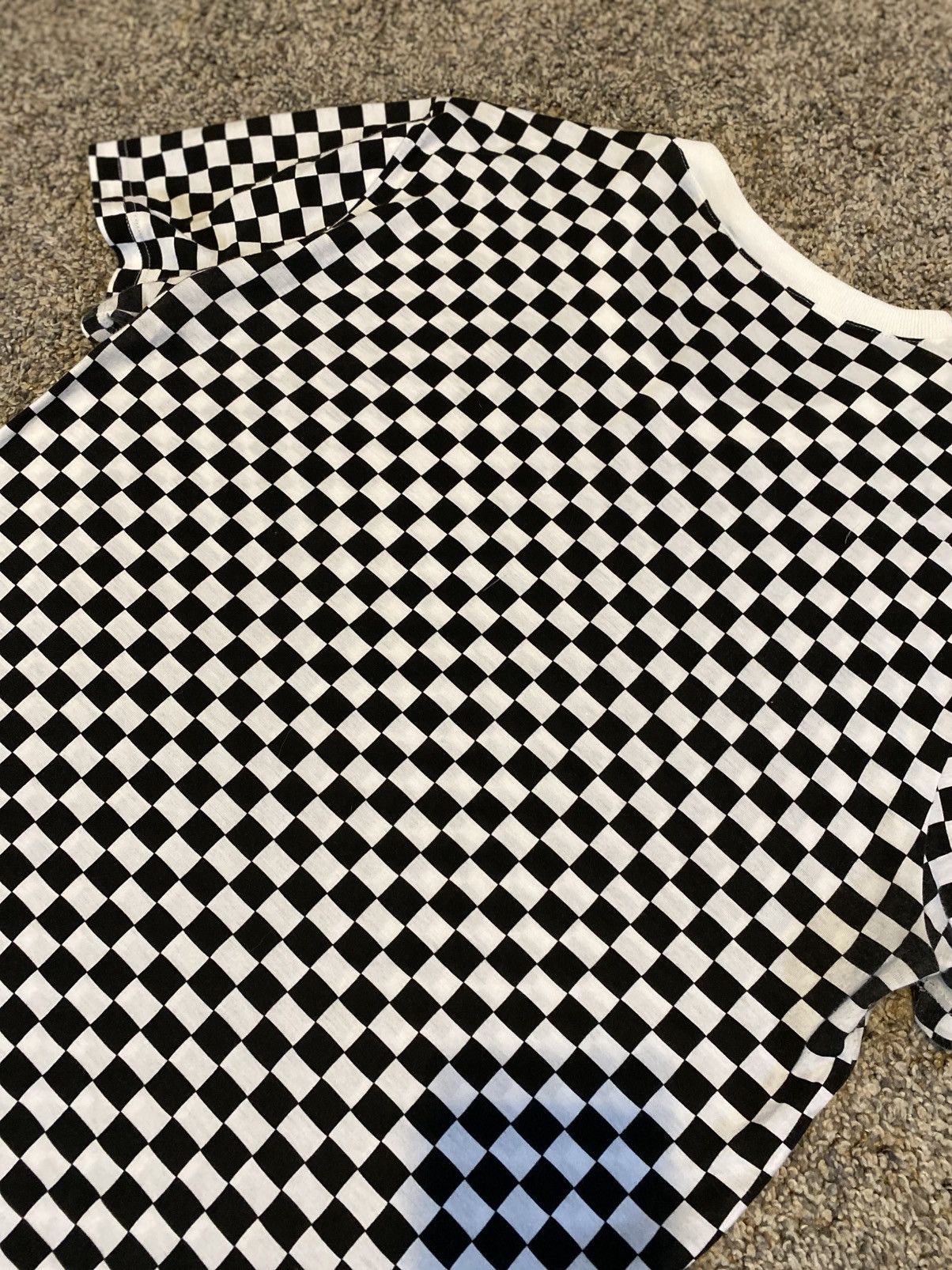 Dior SS06 Dior Checkered tee Size US S / EU 44-46 / 1 - 4 Thumbnail