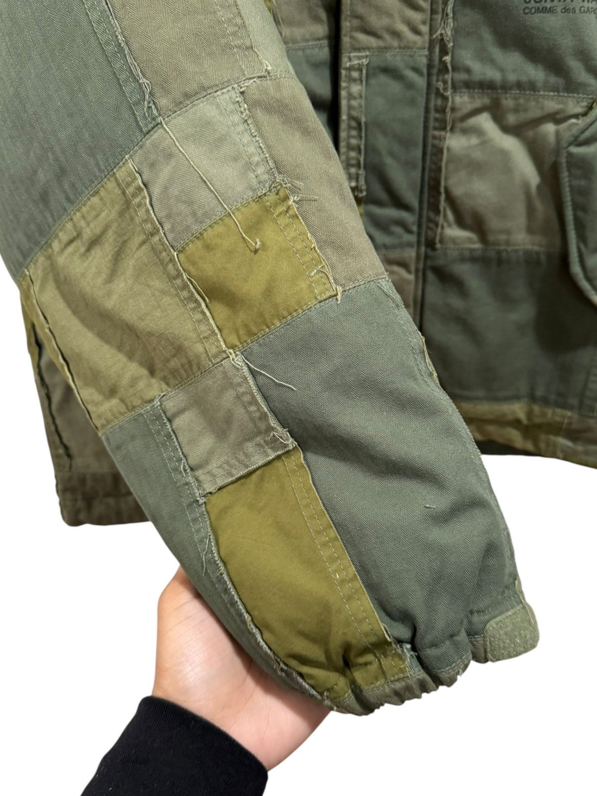 Junya Watanabe × Supreme Supreme JUNYA WATANABE CDG MAN Patchwork Puffy Jacket Olive Size US S / EU 44-46 / 1 - 4 Thumbnail
