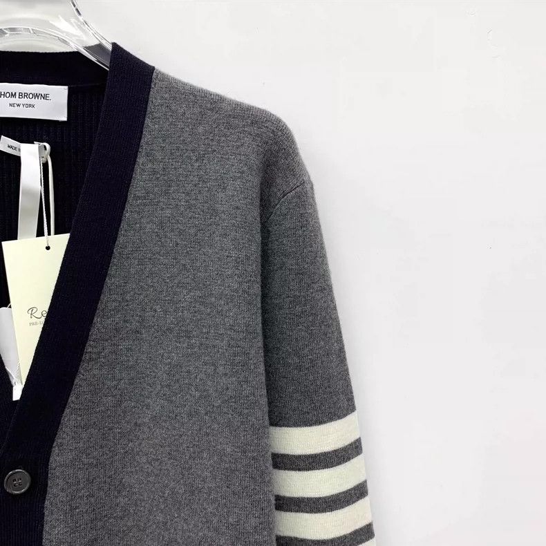 Thom Browne Thom Browne size2 Single panel long sleeve knit cardigan Size US M / EU 48-50 / 2 - 3 Thumbnail