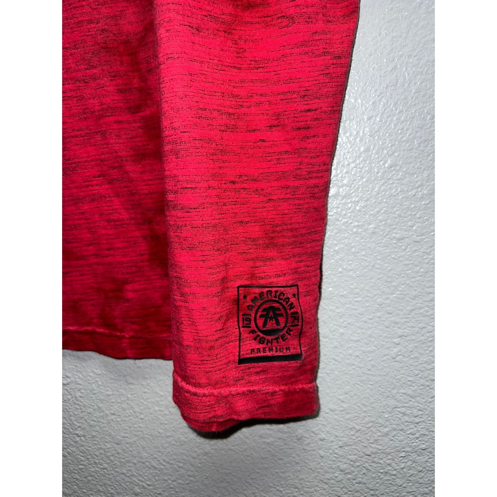 American Apparel American Fighter Shirt Freemont Red Graphic XL Y2K 2000s Size US XL / EU 56 / 4 - 6 Thumbnail