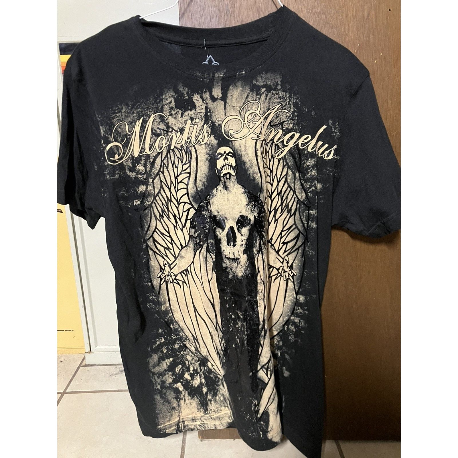 Other Vtg Xzavier AXR Mortis Angelus AOP Shirt M - Goth Cyber Y2K Size US M / EU 48-50 / 2 - 1 Thumbnail