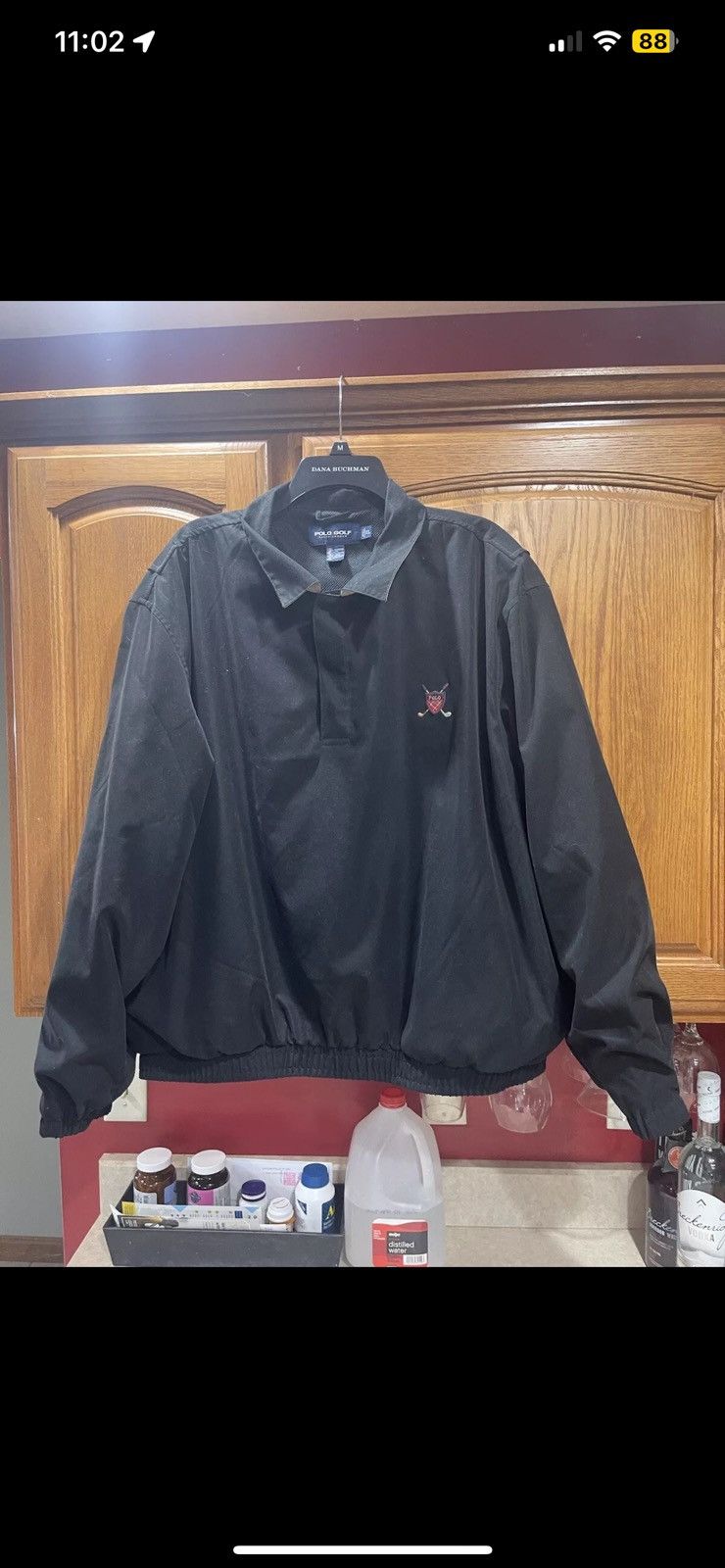 Polo Ralph Lauren × Ralph Lauren Polo Golf Ralph Lauren Logo Button Up Mesh Lined Windbreaker Size US XL / EU 56 / 4 - 1 Thumbnail