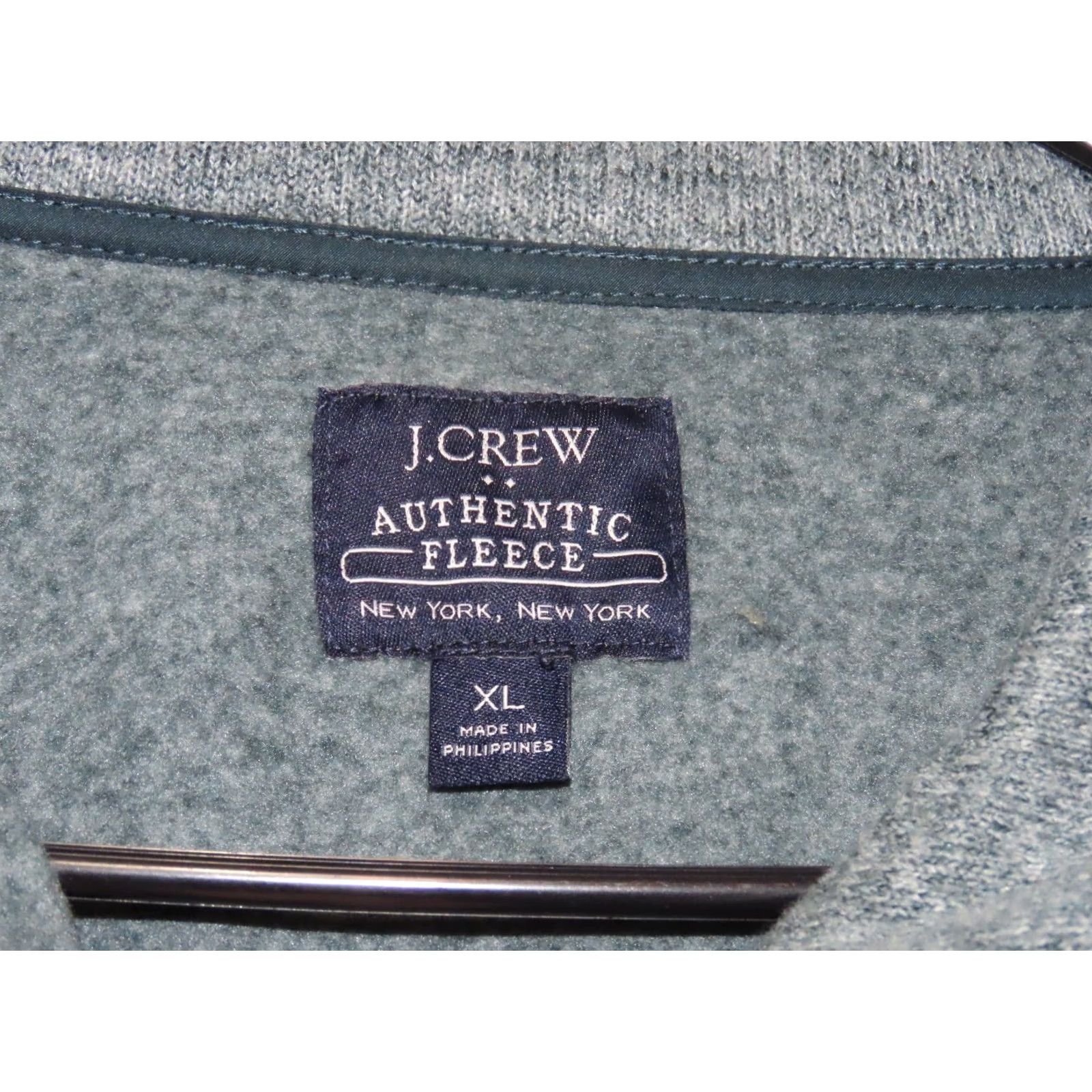 J.Crew J.CREW Authentic Sweater Men XL Marled Fleece Mock Neck Pullover Green Long Sleeve Mock Neck Casual Knit Pullover Regular Fit Knit XS? Size US XL / EU 56 / 4 - 4 Thumbnail