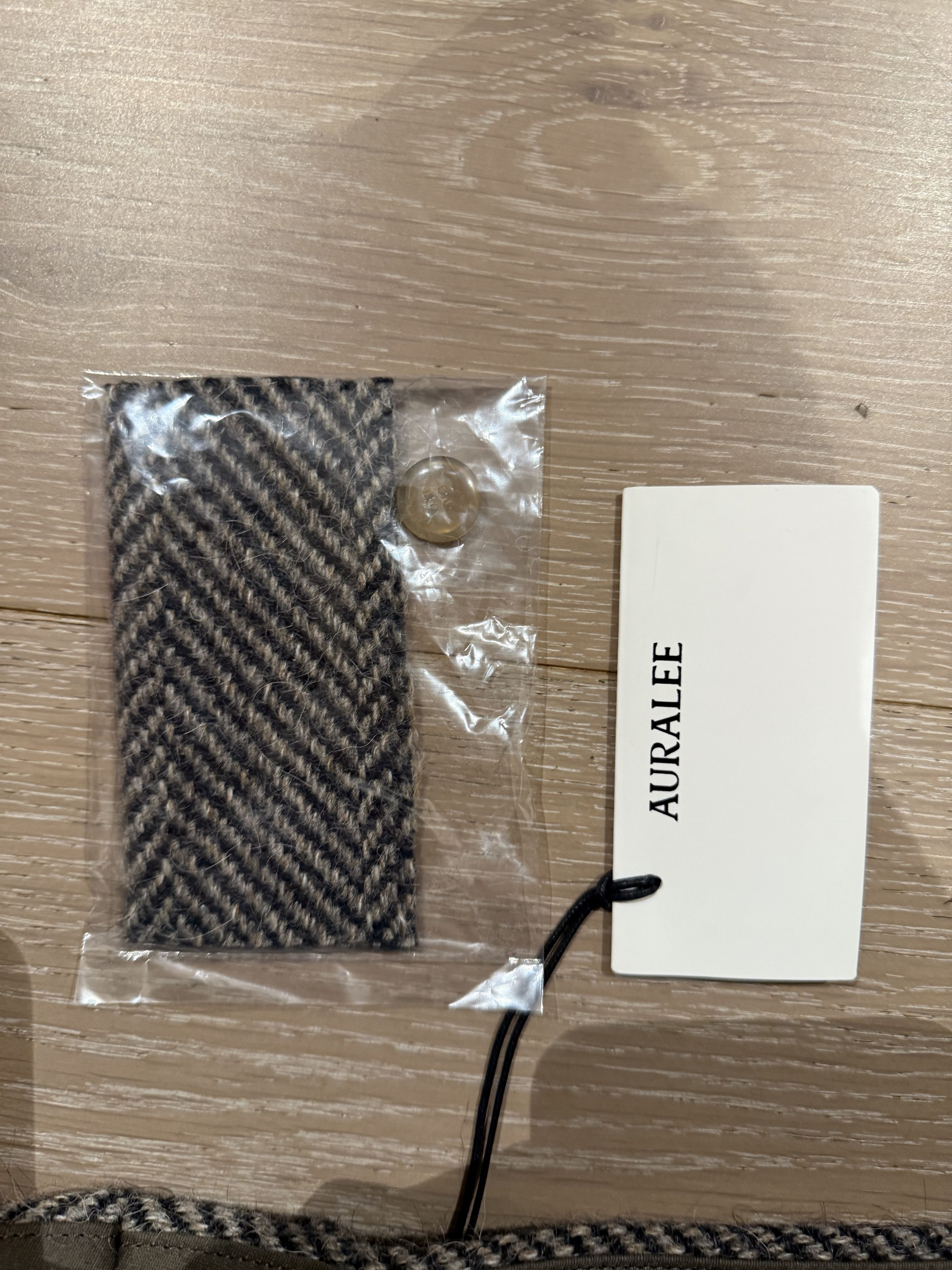 Auralee 💚 Auralee Alpaca Shetland Wool Tweed Slacks NEW Size US 34 / EU 50 - 19 Thumbnail