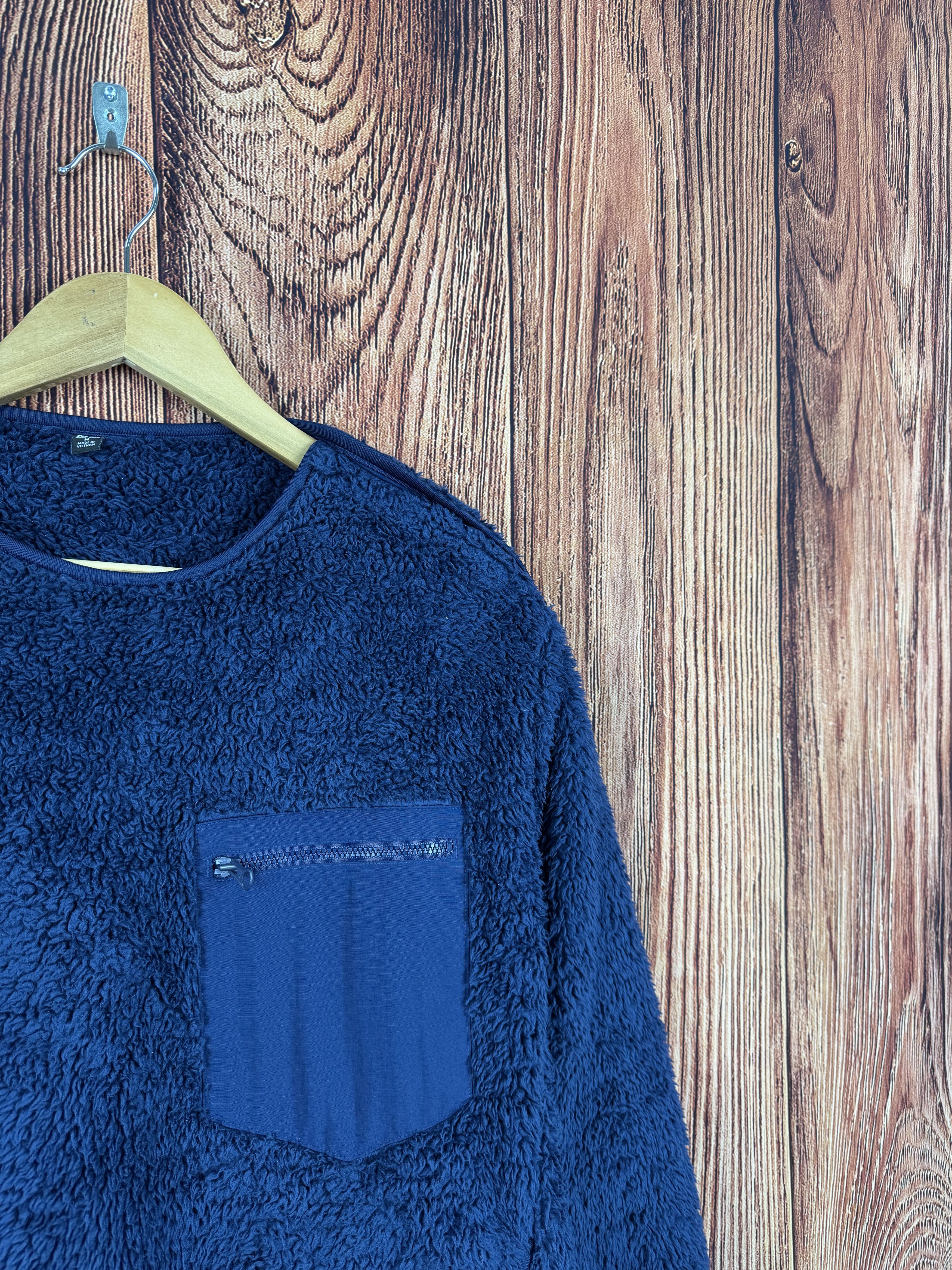 Uniqlo Uniqlo Fleece Pullover Sherpa Sweater Size US M / EU 48-50 / 2 - 3 Thumbnail