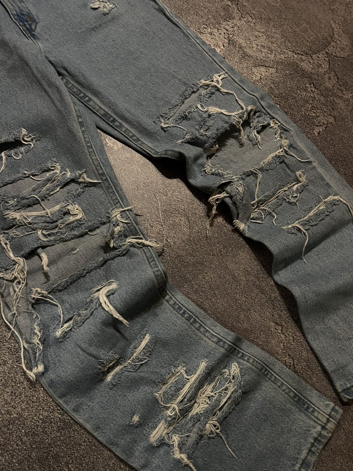 Japanese Brand Japanese Designer Vibe Distressed Number Nine Style Archive Size US 30 / EU 46 - 2 Thumbnail