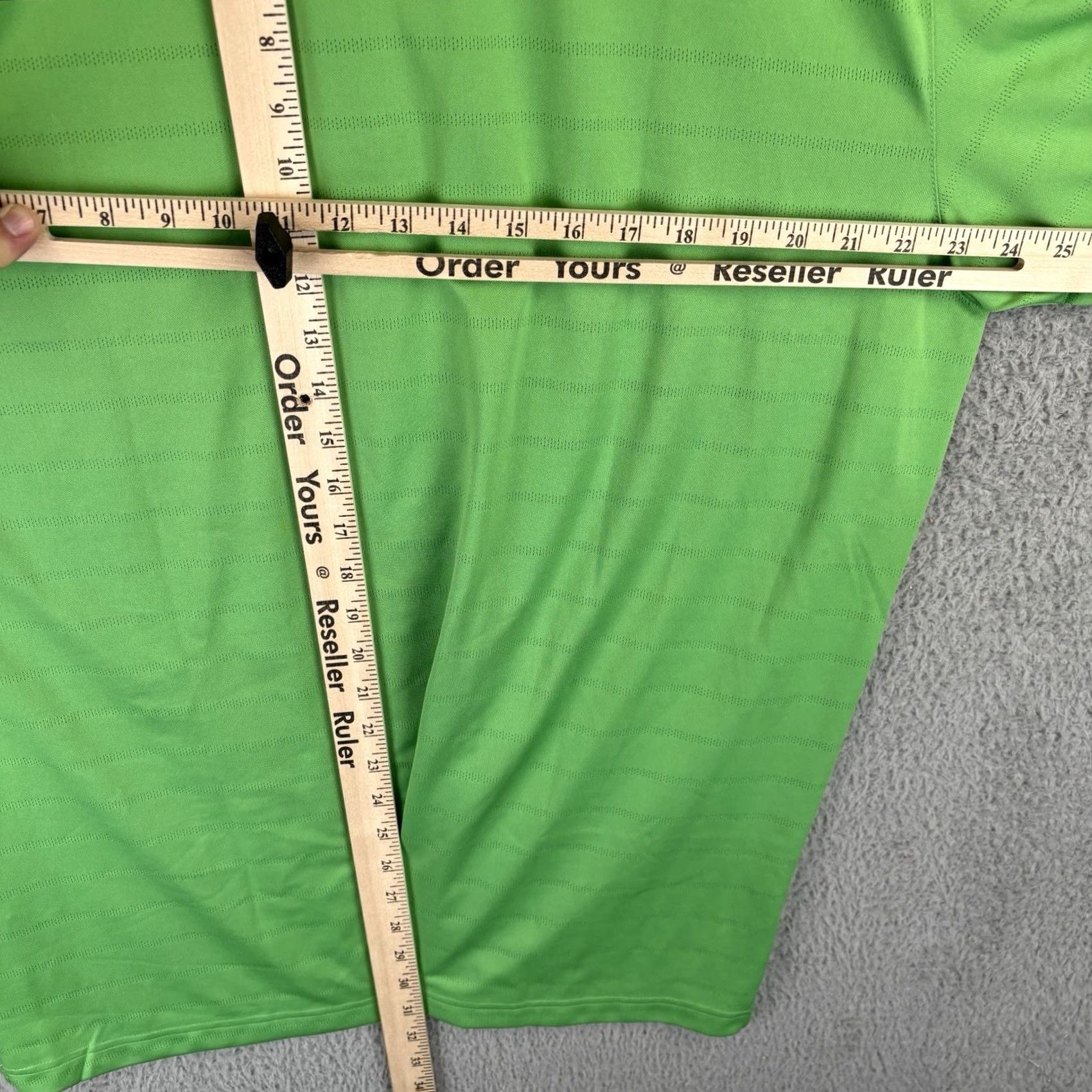 Callaway Callaway Opti-Dri Polo Shirt Mens XL Green Striped Short Sleeve Collared Golf Performance breathable Stretch Size US XL / EU 56 / 4 - 7 Thumbnail