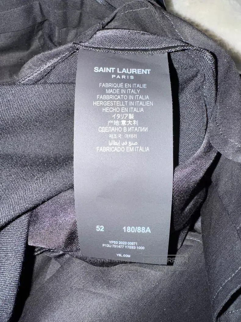 Saint Laurent Paris Saint Laurent Paris Smoking Trousers Size US 36 / EU 52 - 5 Thumbnail