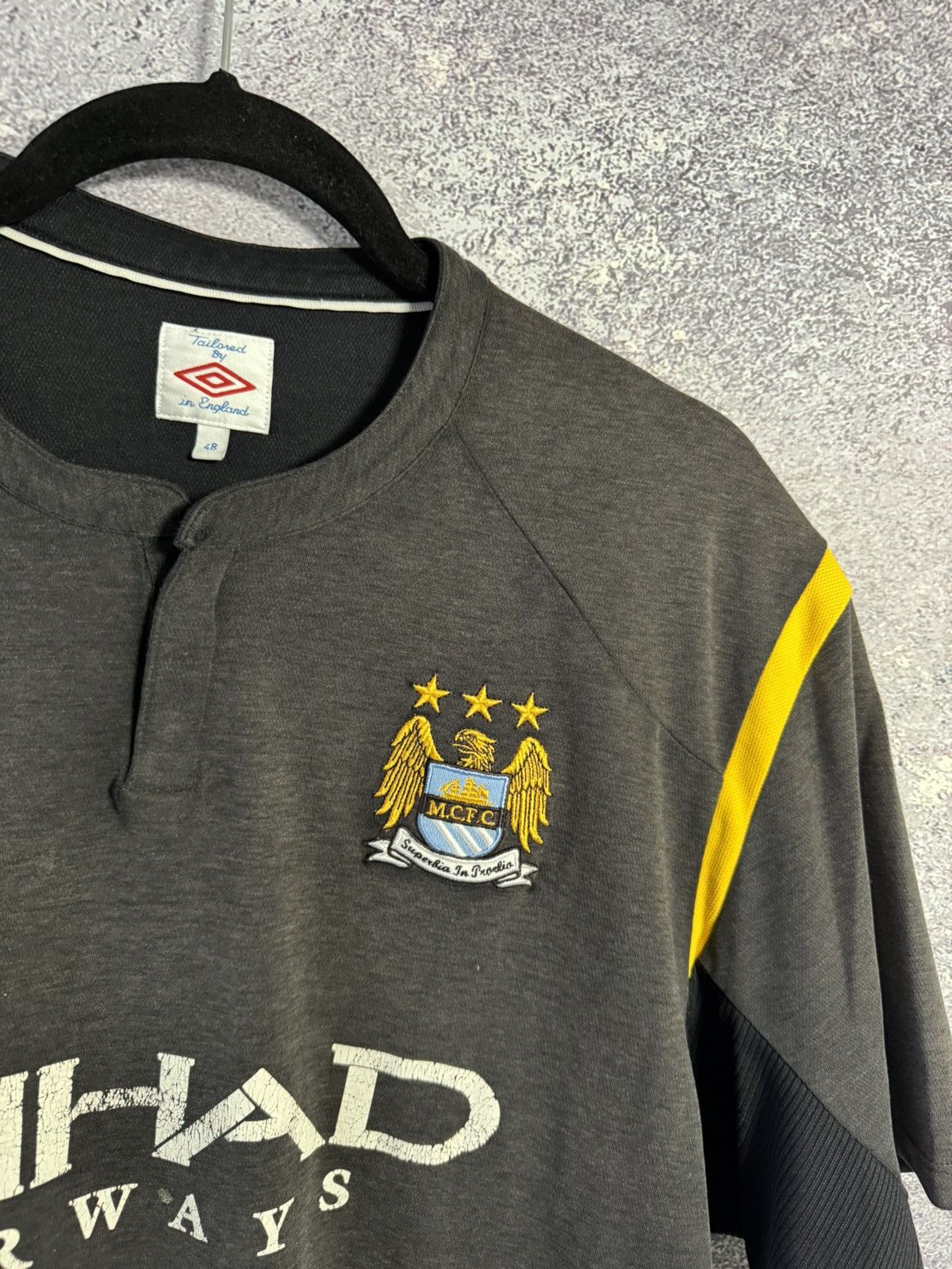 Umbro × Vintage Vintage Manchester City 2009/10 Umbro Jersey 2XL size Size US XXL / EU 58 / 5 - 10 Thumbnail