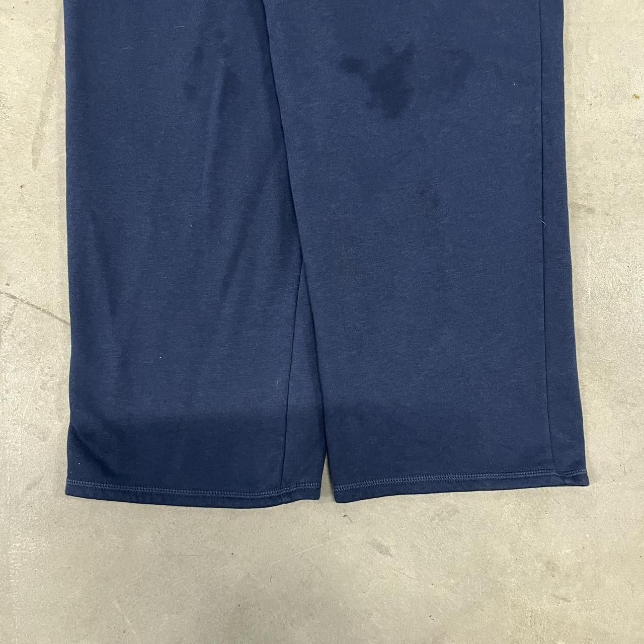 Vintage Vintage Y2K/2000s Baggy Wide Leg Comfortable Blue SweatPants! Size US 38 / EU 54 - 4 Thumbnail