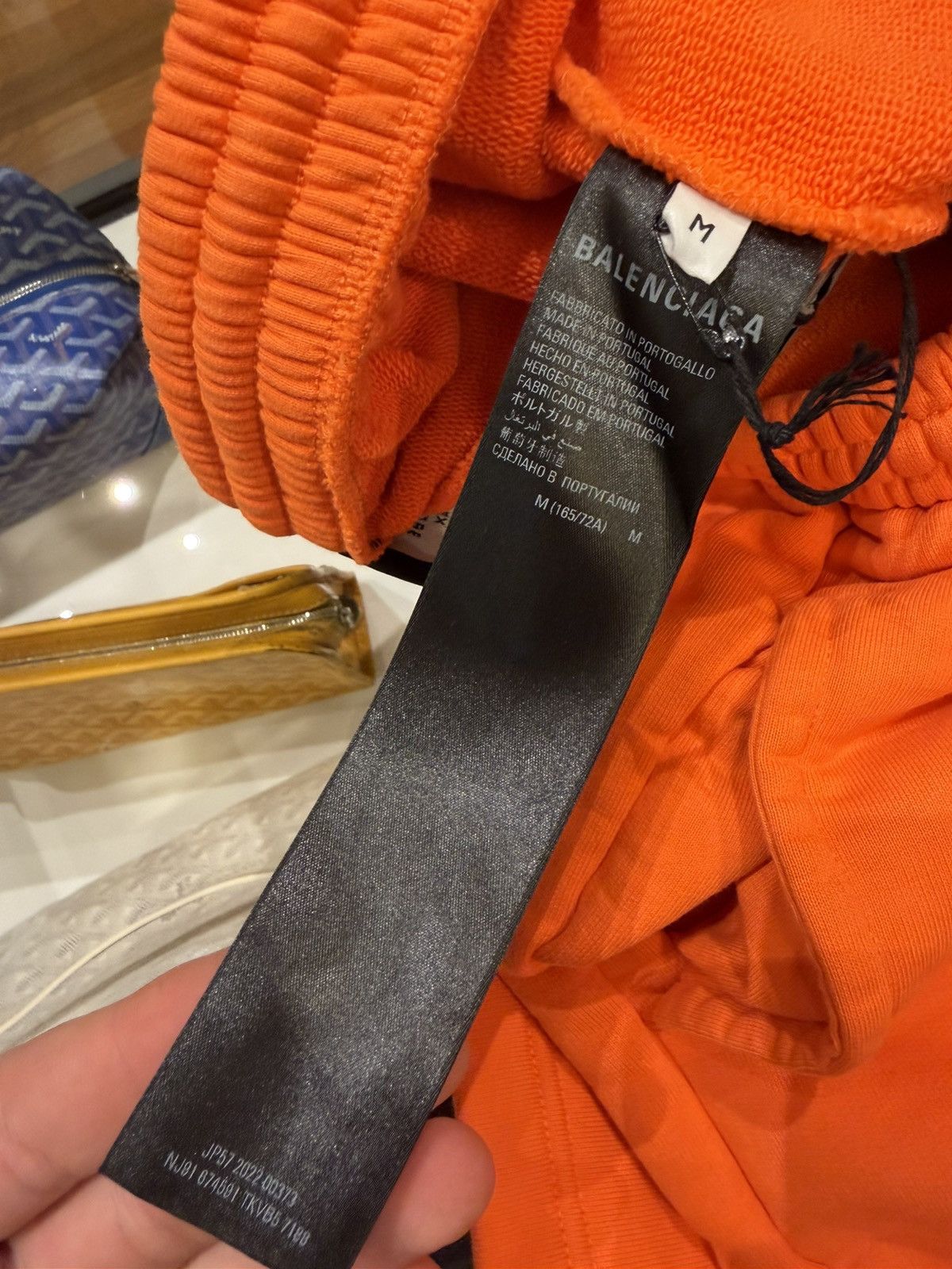 Balenciaga Balenciaga Sweatshorts - Orange Size US 32 / EU 48 - 4 Thumbnail
