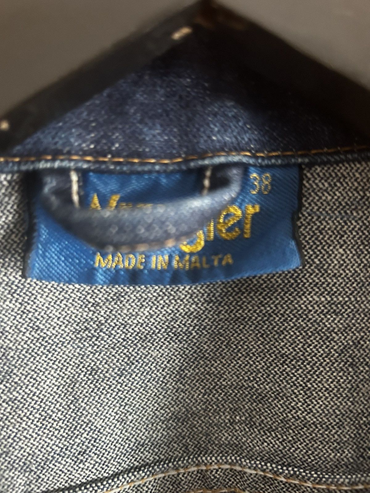 Wrangler Vintage Wrangler Denim Jacket — Made in Malta (1980s / 90s) Size US M / EU 48-50 / 2 - 5 Thumbnail