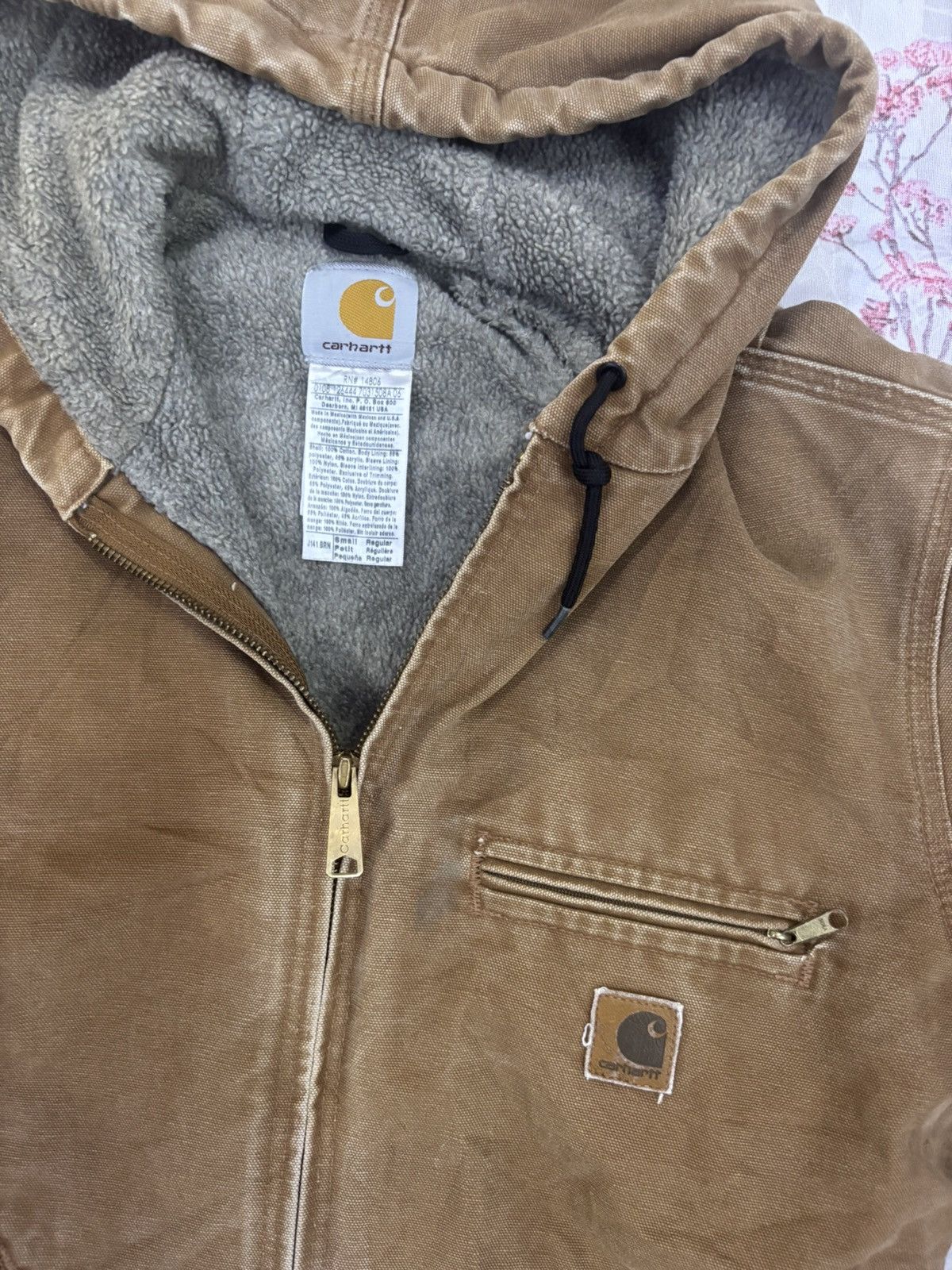 Carhartt Carhartt jacket J141BRN Size US S / EU 44-46 / 1 - 3 Thumbnail