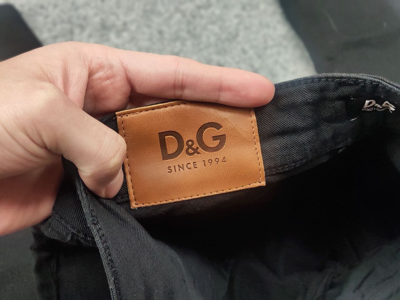 Dolce & Gabbana Dolce & Gabbana vintage black trousers Zip Ankle Slim Jeans Size 25" / US 0 / IT 36 - 10 Thumbnail