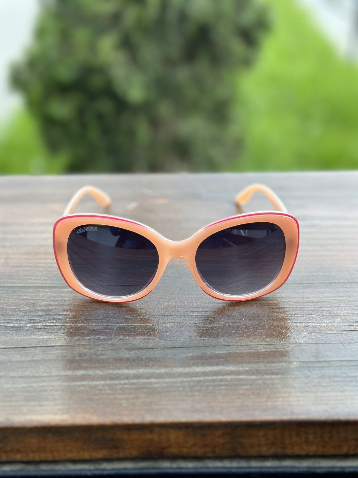 Giorgio Armani × Vintage 🩸RARE🩸Vintage Giorgio Armani sunglasses Size ONE SIZE - 1 Thumbnail