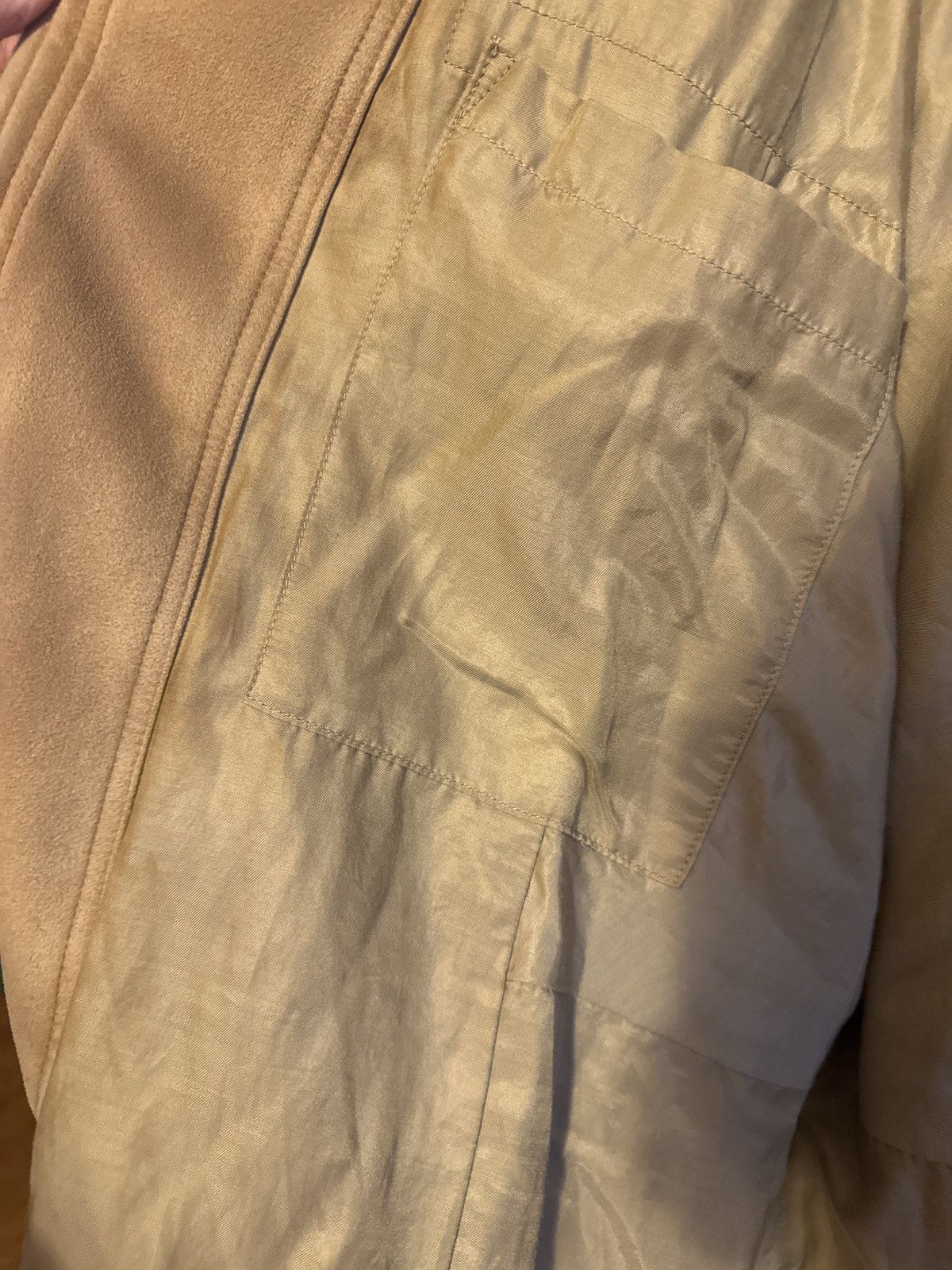 Porter Classic Porter Classic Khaki Aging Jacket Moleskin Suede Size US M / EU 48-50 / 2 - 7 Thumbnail