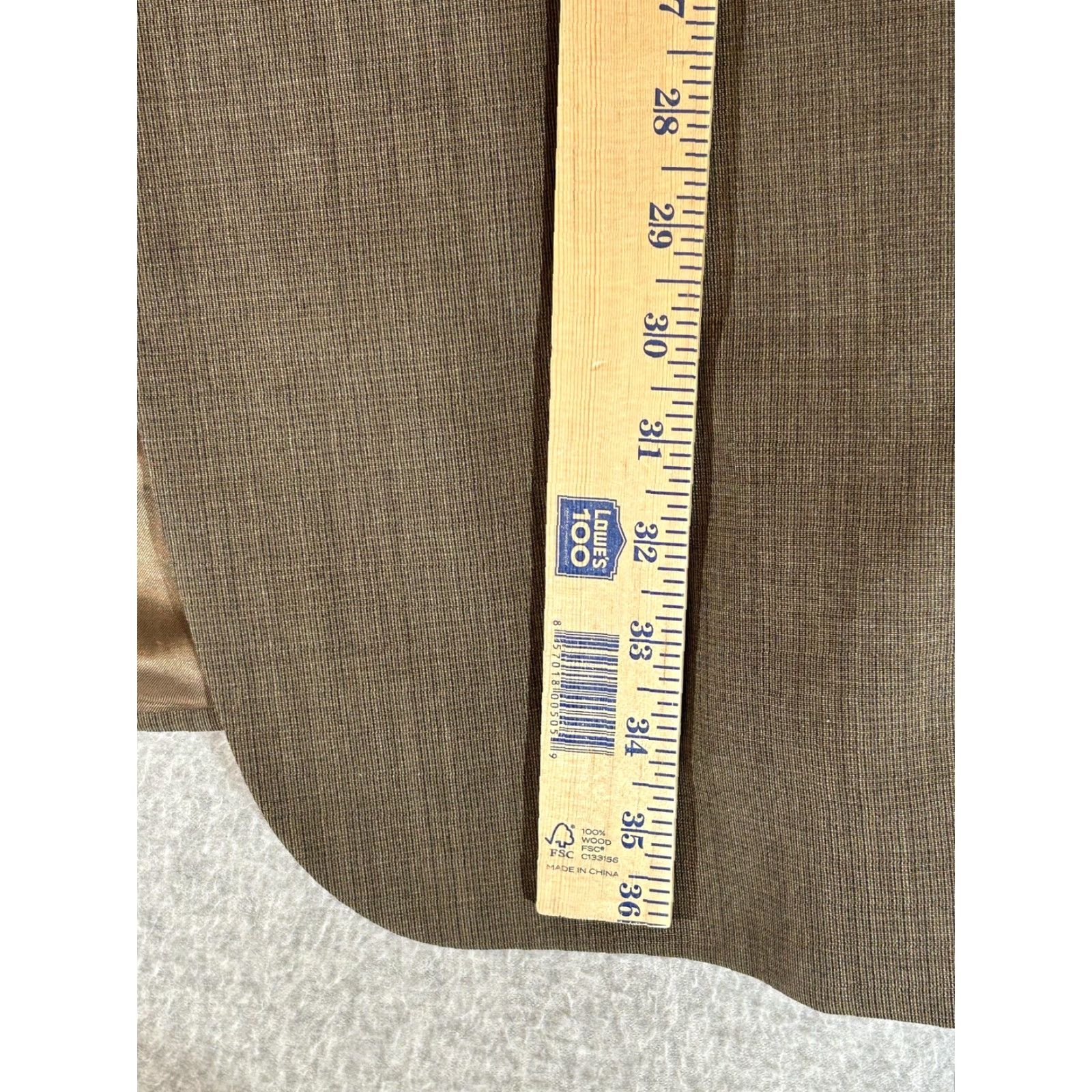 Ralph Lauren Ralph Lauren Suit Jacket Mens 48 Brown Wool Blazer Sport Coat RALPH 2 Button Size 48R - 6 Thumbnail