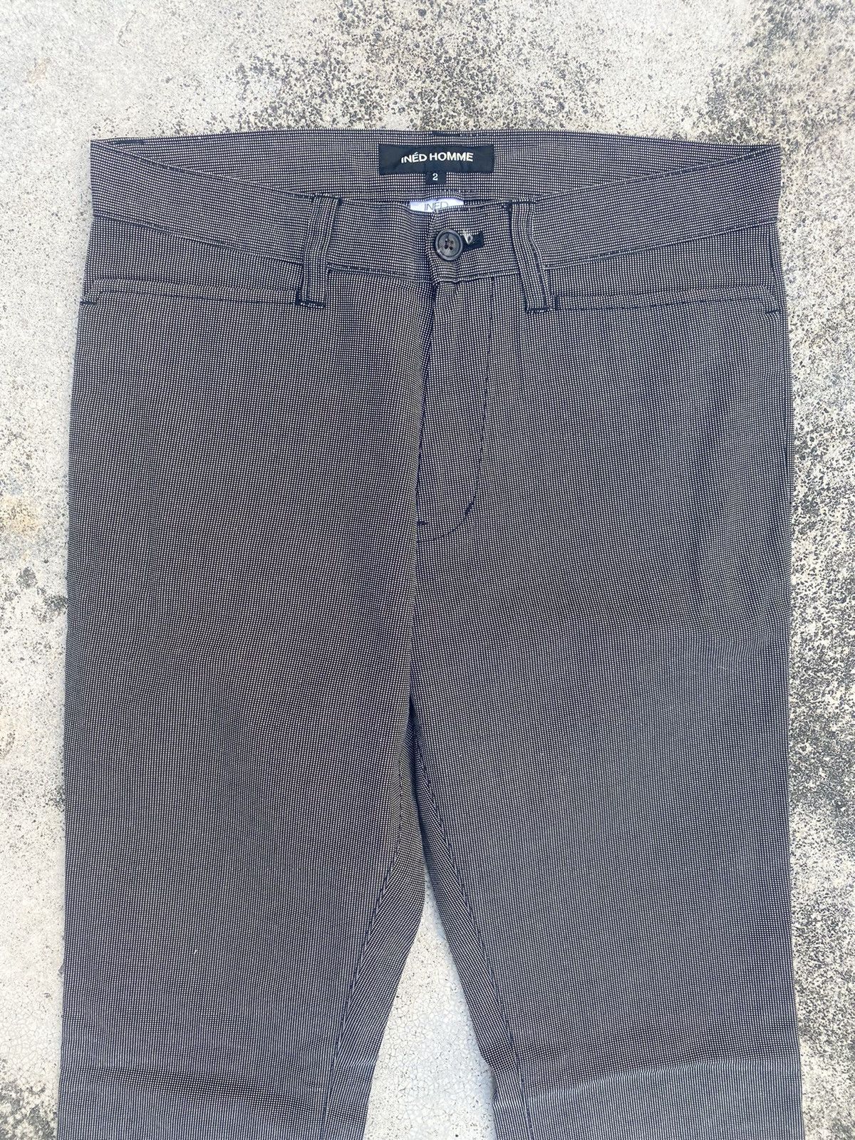 If Six Was Nine × Yohji Yamamoto Flare Jeans Ined Yohji Yamamoto Small Tartan Bootcut Size US 30 / EU 46 - 2 Thumbnail