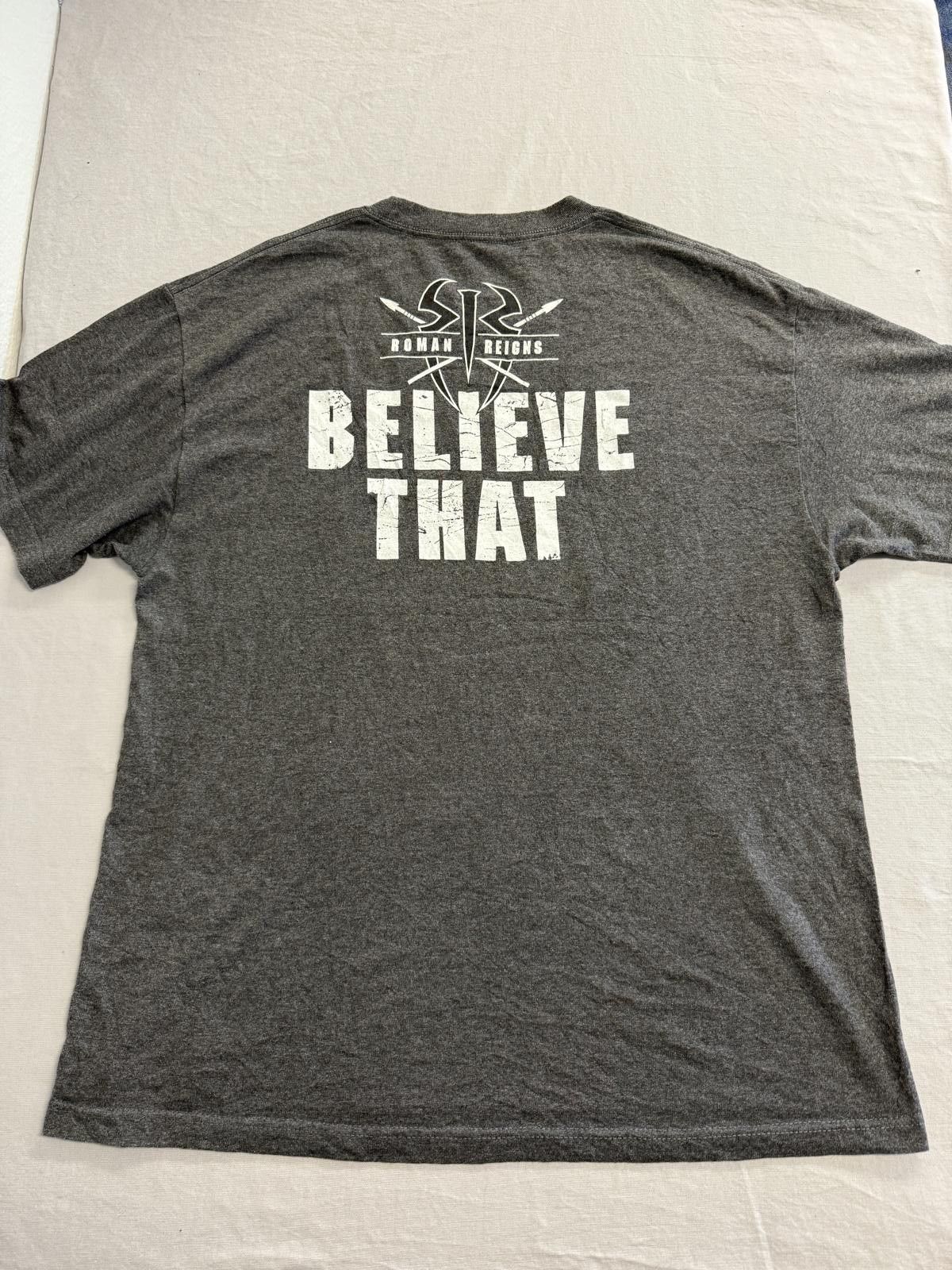 WWE WWE Roman Reigns T-shirt Believe That Hit Hard Hit Often XL Size US XL / EU 56 / 4 - 2 Thumbnail