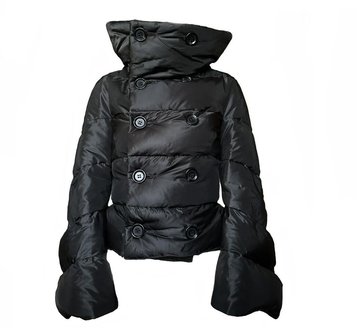 Image of Comme Des Garcons x Junya Watanabe Comme Des Garçons Junya Watanabe Fw 2009 Puffer in Black, Women'