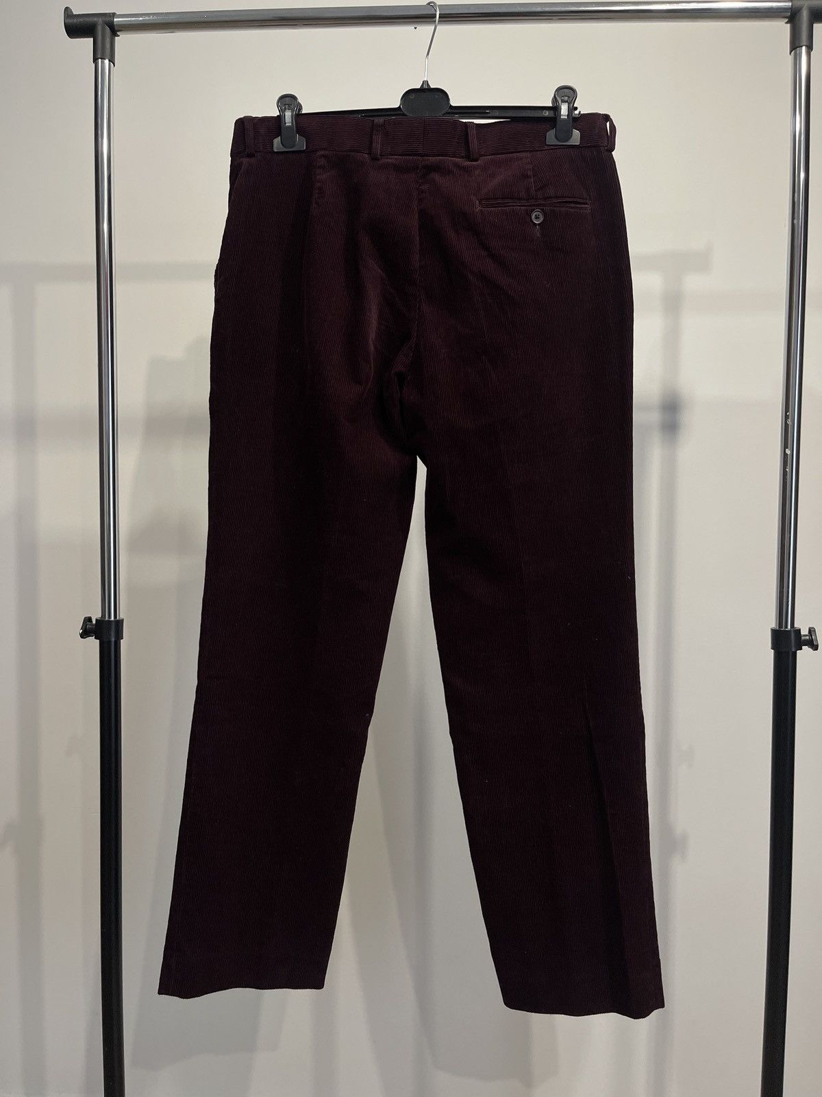 Vintage James pringle corduroy pants vintage burgundy men’s 36W Size US 36 / EU 52 - 4 Thumbnail