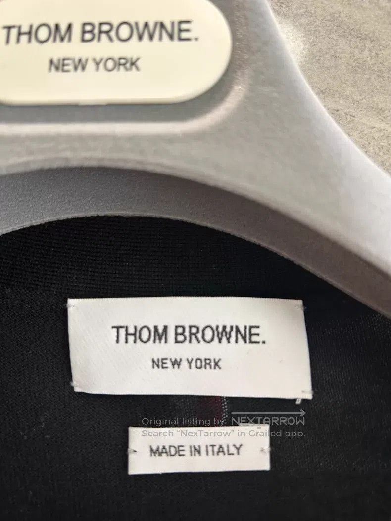 Thom Browne Thom Browne Black woolen cardigan Size US S / EU 44-46 / 1 - 4 Thumbnail