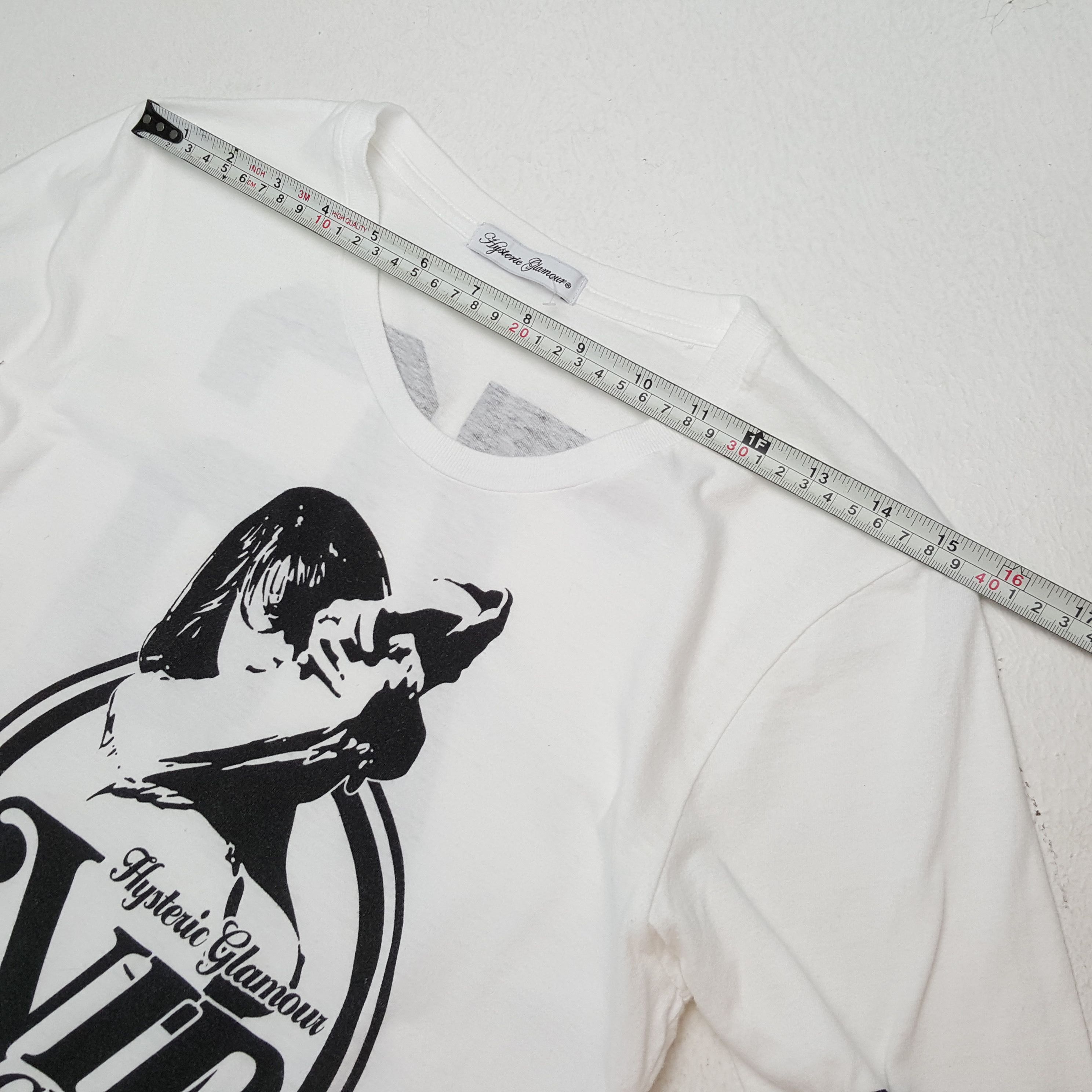 Hysteric Glamour × Japanese Brand × Vintage Vintage HYSTERIC GLAMOUR Japanese Fashion Brand T-Shirts Size XS / US 0-2 / IT 36-38 - 5 Thumbnail