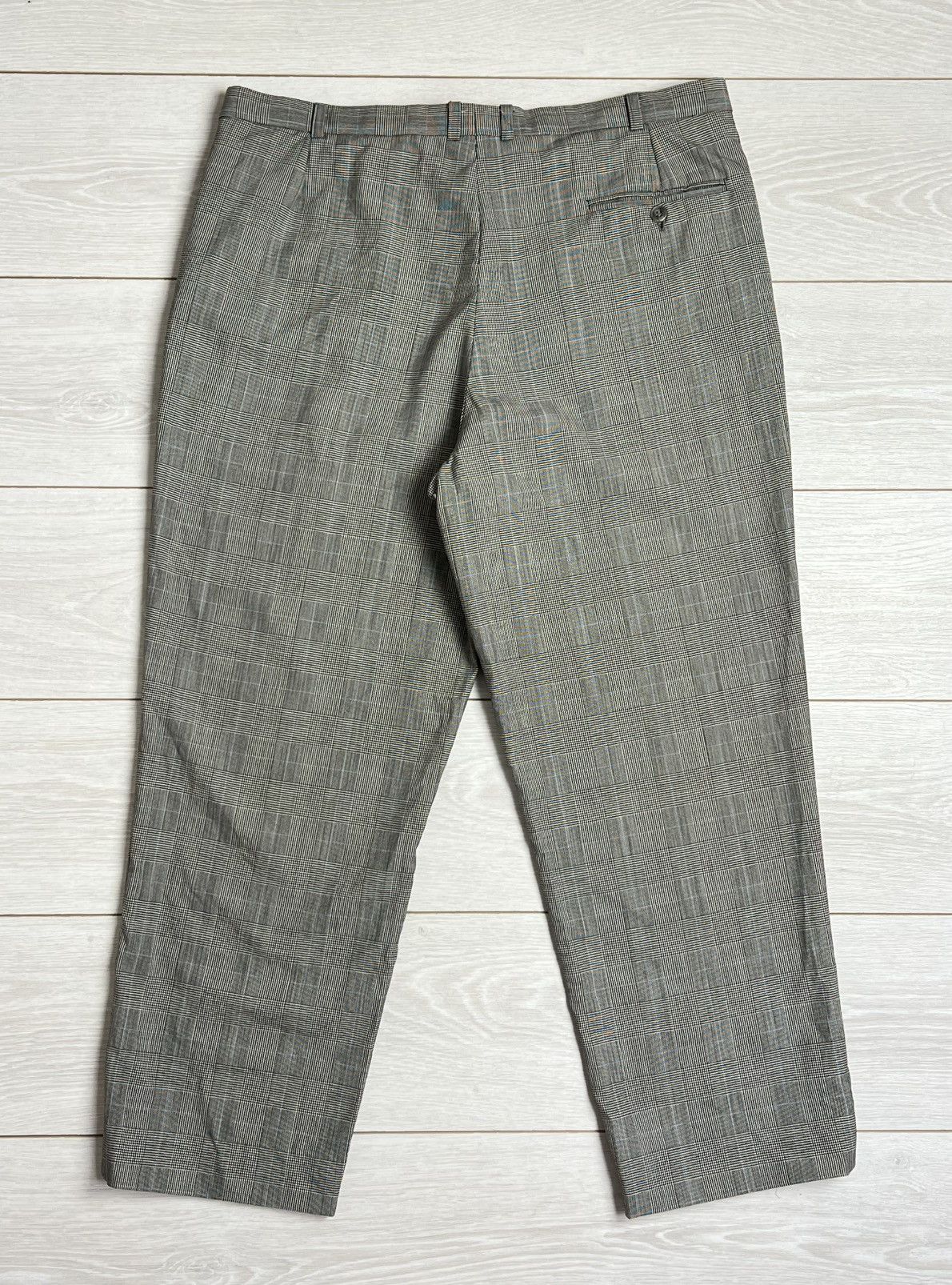 Christian Dior Monsieur Vintage Christian Dior Monsieur Glen Plaid Wool Suit 46S Size 46S - 19 Thumbnail