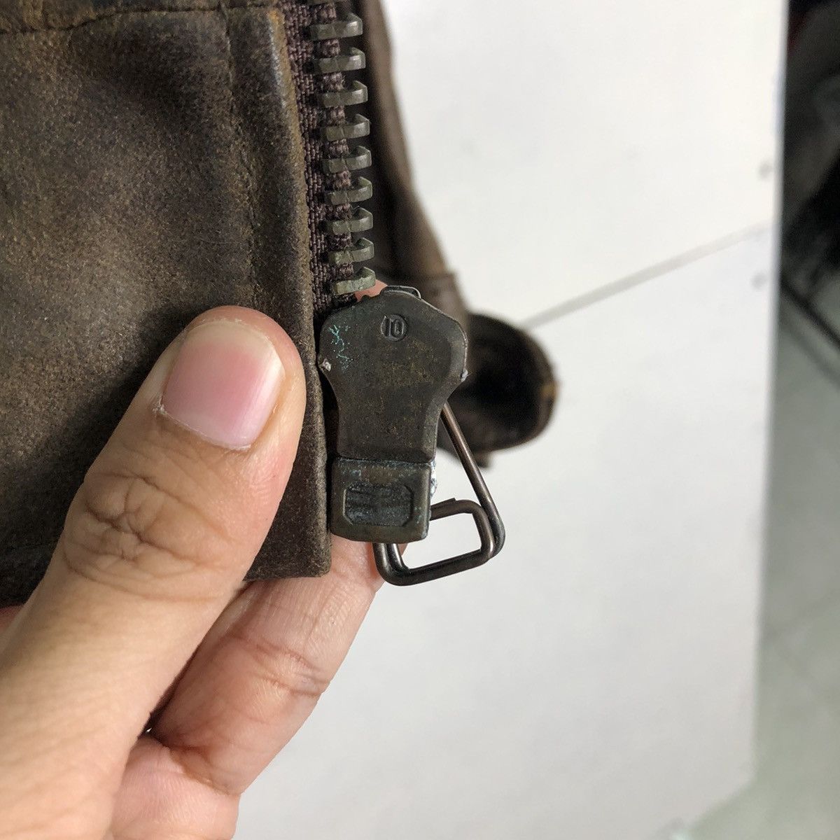 Japanese Brand 🔥Vintage Fly Genuine Leather Jacket Amcruis American Ship Size US M / EU 48-50 / 2 - 14 Thumbnail